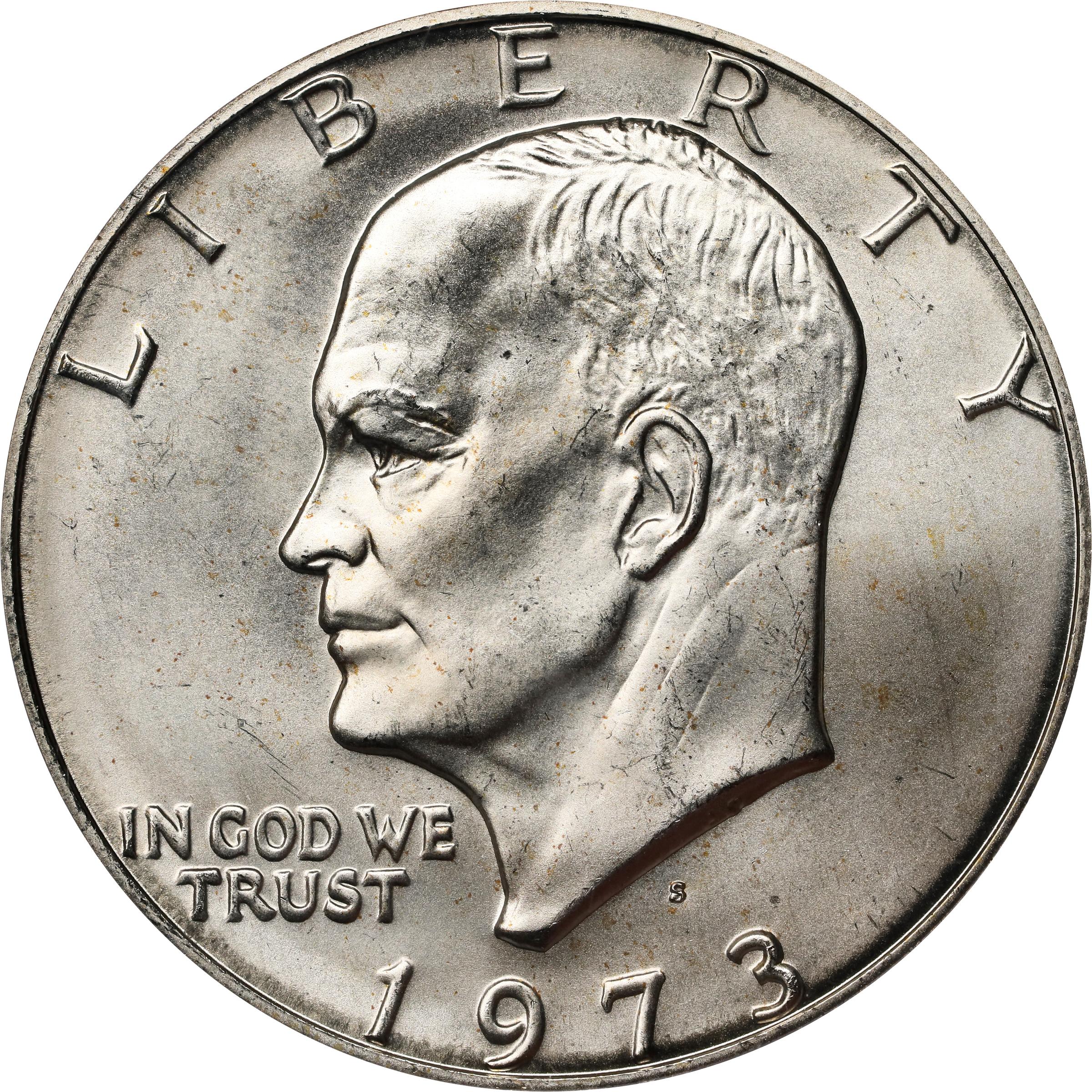 1973 S Eisenhower Dollar Silver Mint State (MS) Pricing