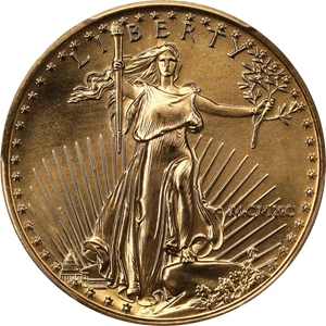 image for: 1990 Quarter-Ounce Gold Eagle. MS-69 (PCGS).