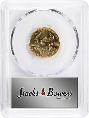 image for: 1990 Quarter-Ounce Gold Eagle. MS-69 (PCGS).