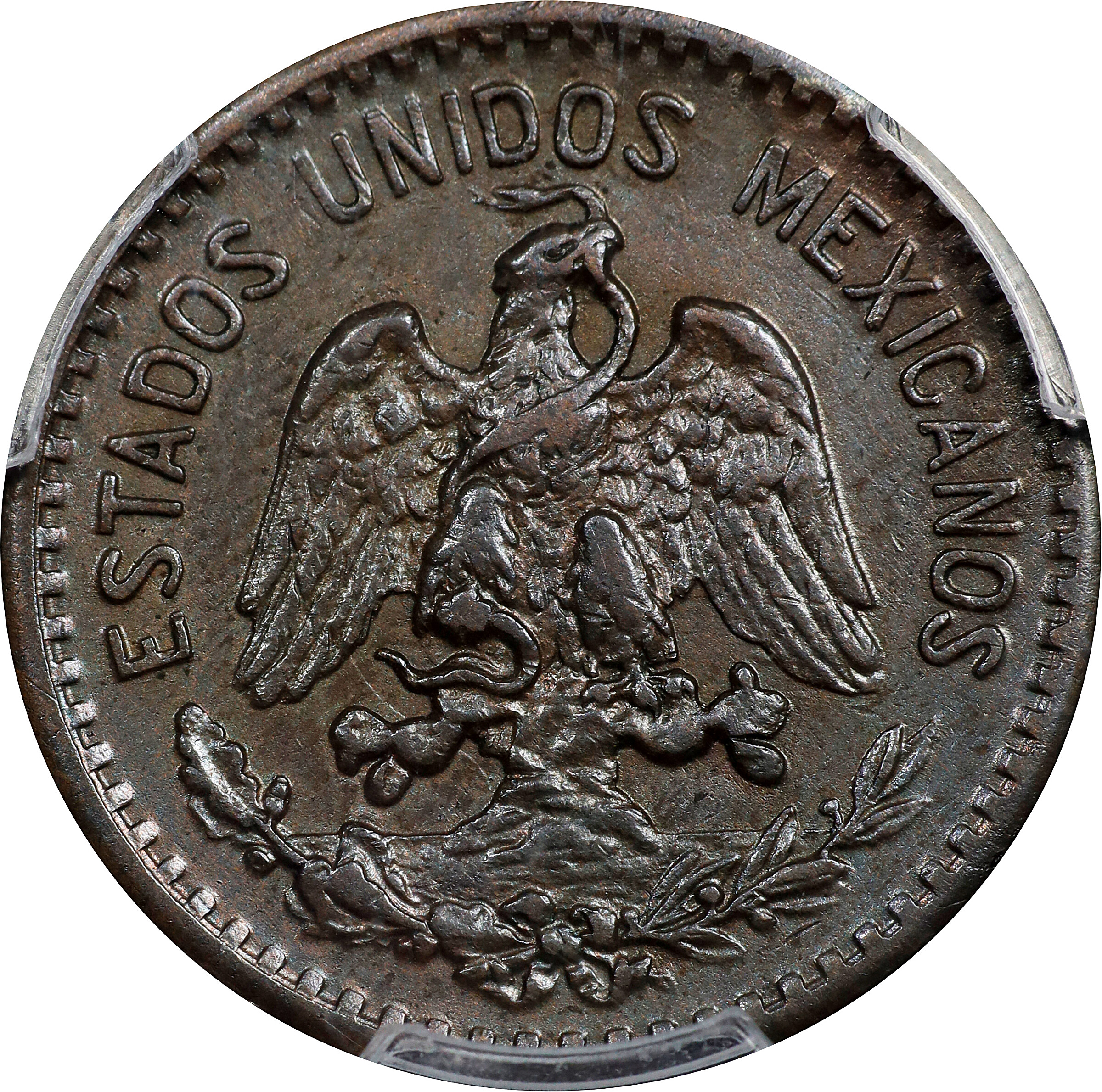 image for: MEXICO. Centavo, 1915-Mo. Mexico City Mint. PCGS MS-62 Brown.