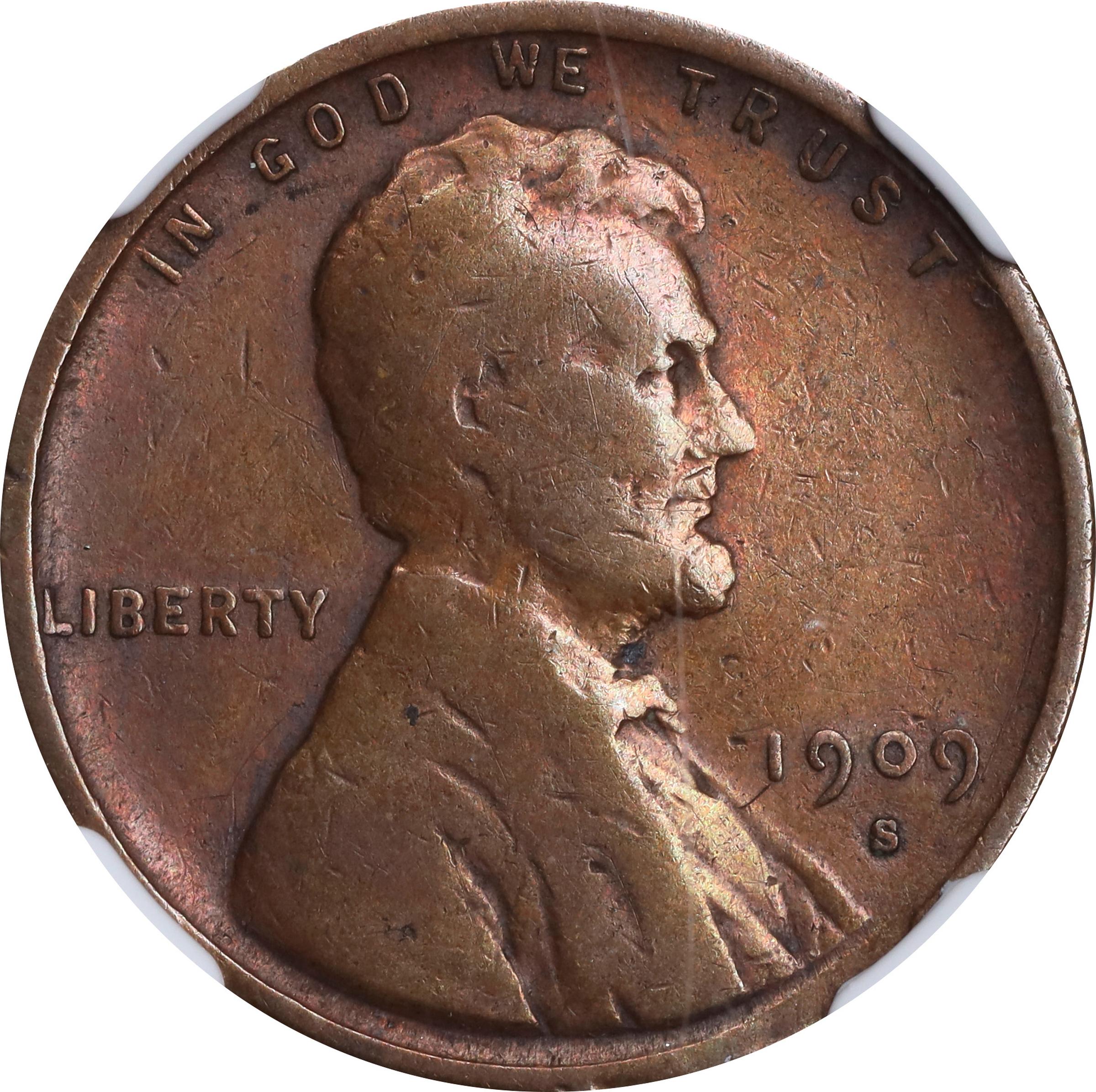 2701.　希少　？　1909年　アメリカ　リンカーン　1セント　VDB 2701. 希少 ？ 1909年 アメリカ リンカーン 1セント VDB - メルカリ