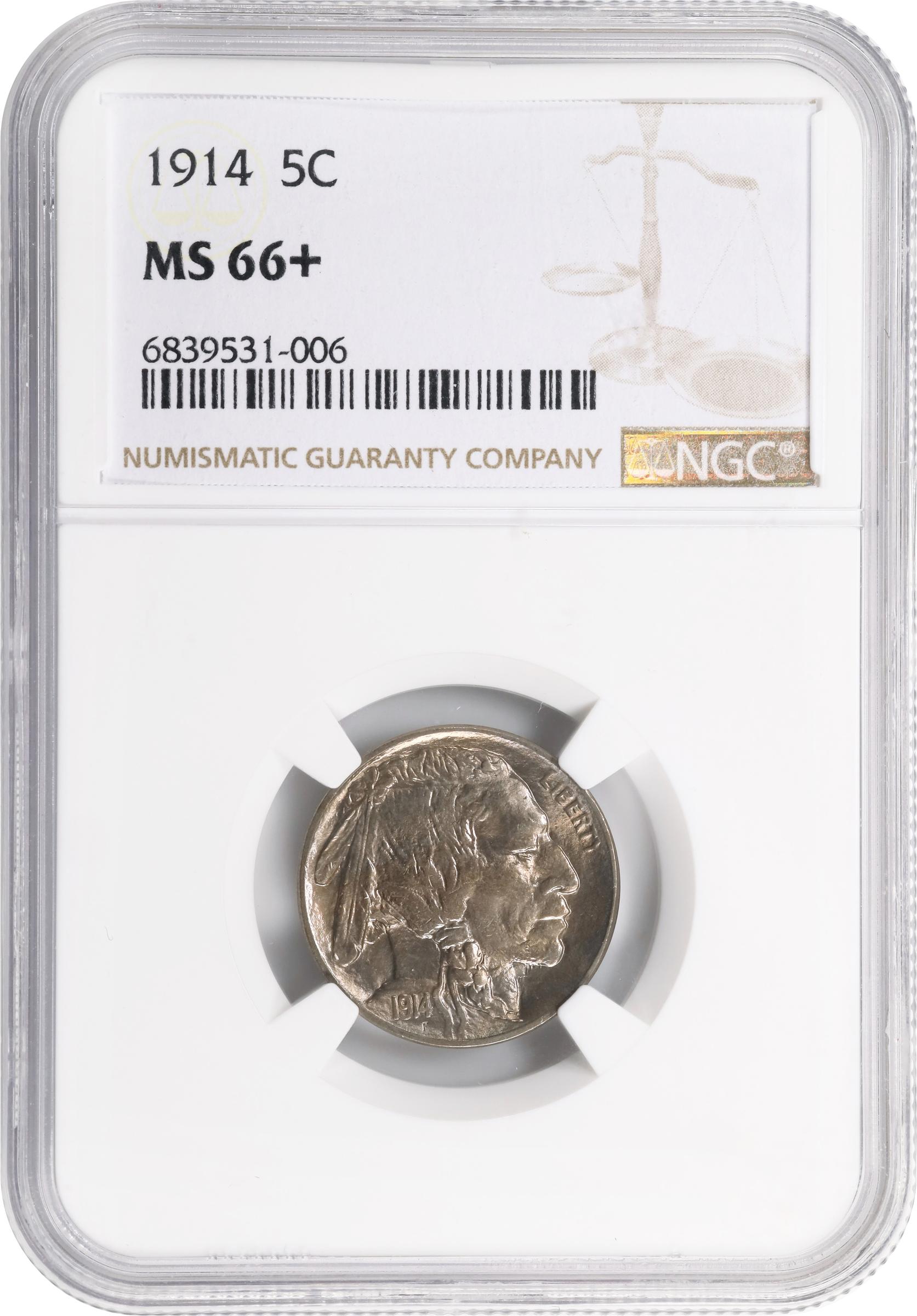 1914 5c MS66 thumbnail 3