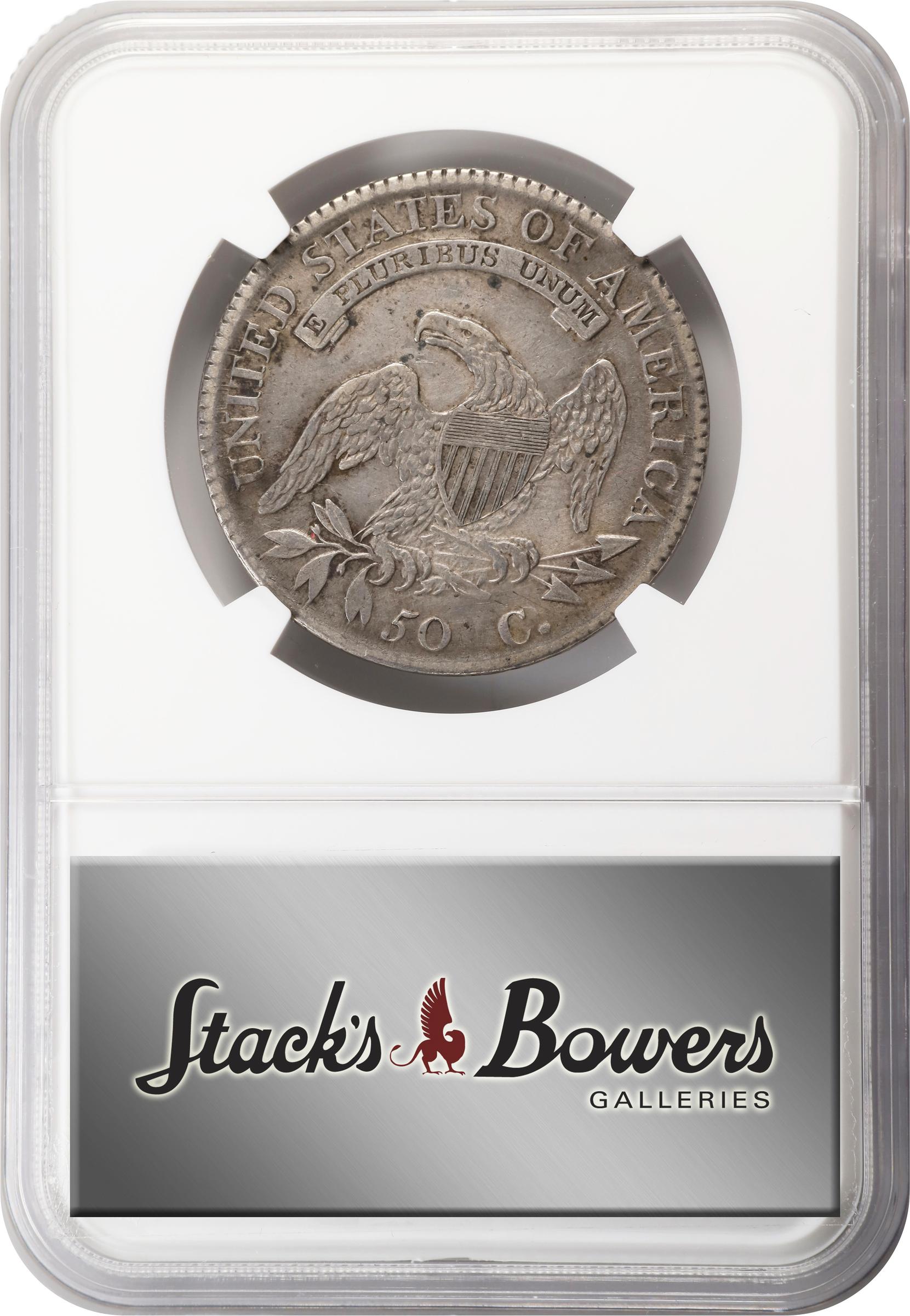 image for: 1813 Capped Bust Half Dollar. O-101. Rarity-1. 50 C./UNI. EF Details--Cleaned (NGC).