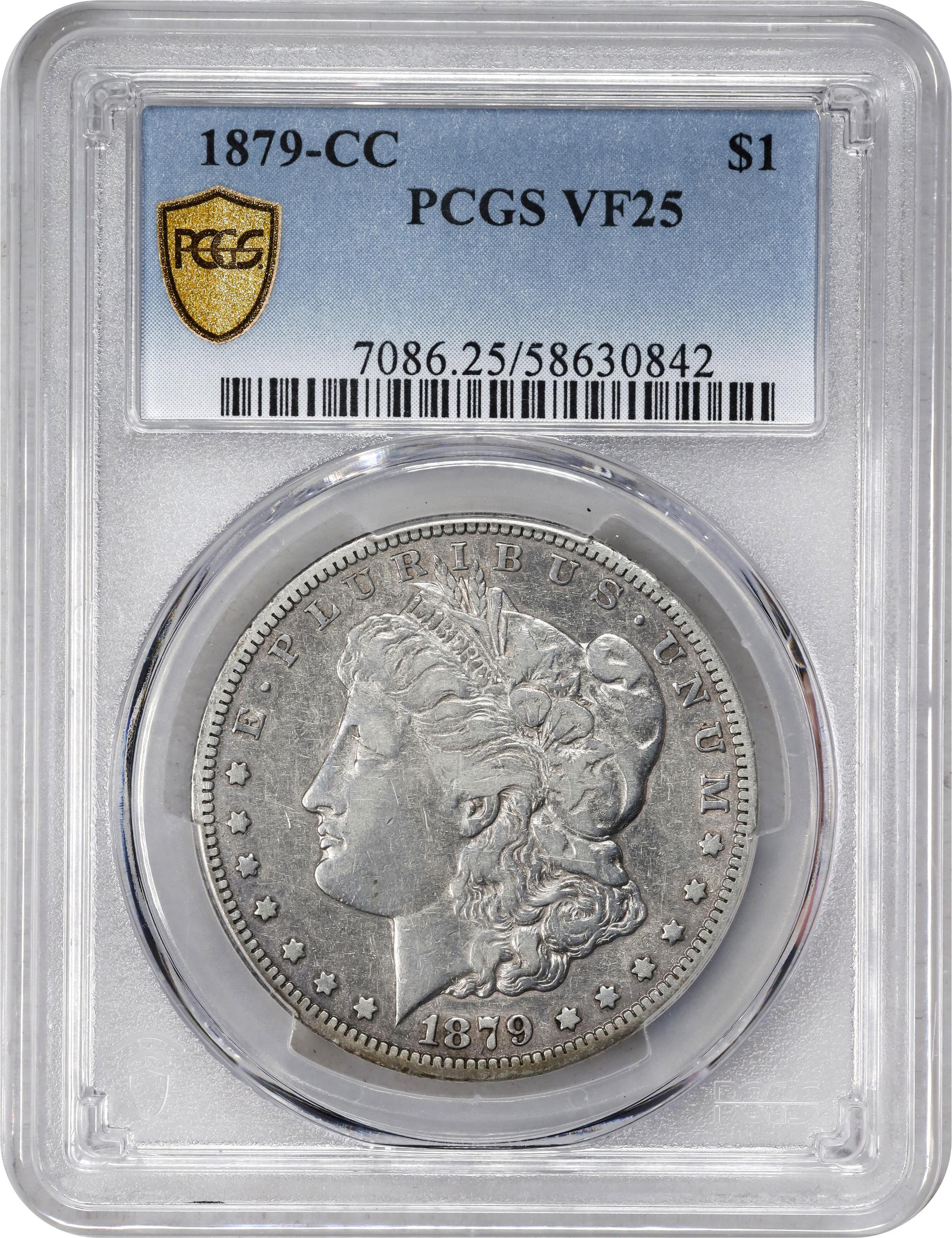 1879-CC $1 VF25 thumbnail 3