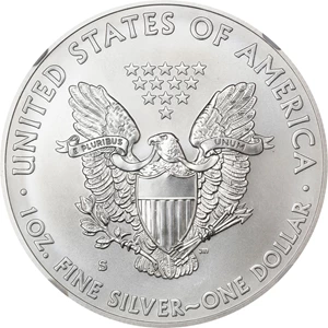 image for: 2011-S Silver Eagle. 25th Anniversary Set. Early Releases. MS-70 (NGC).