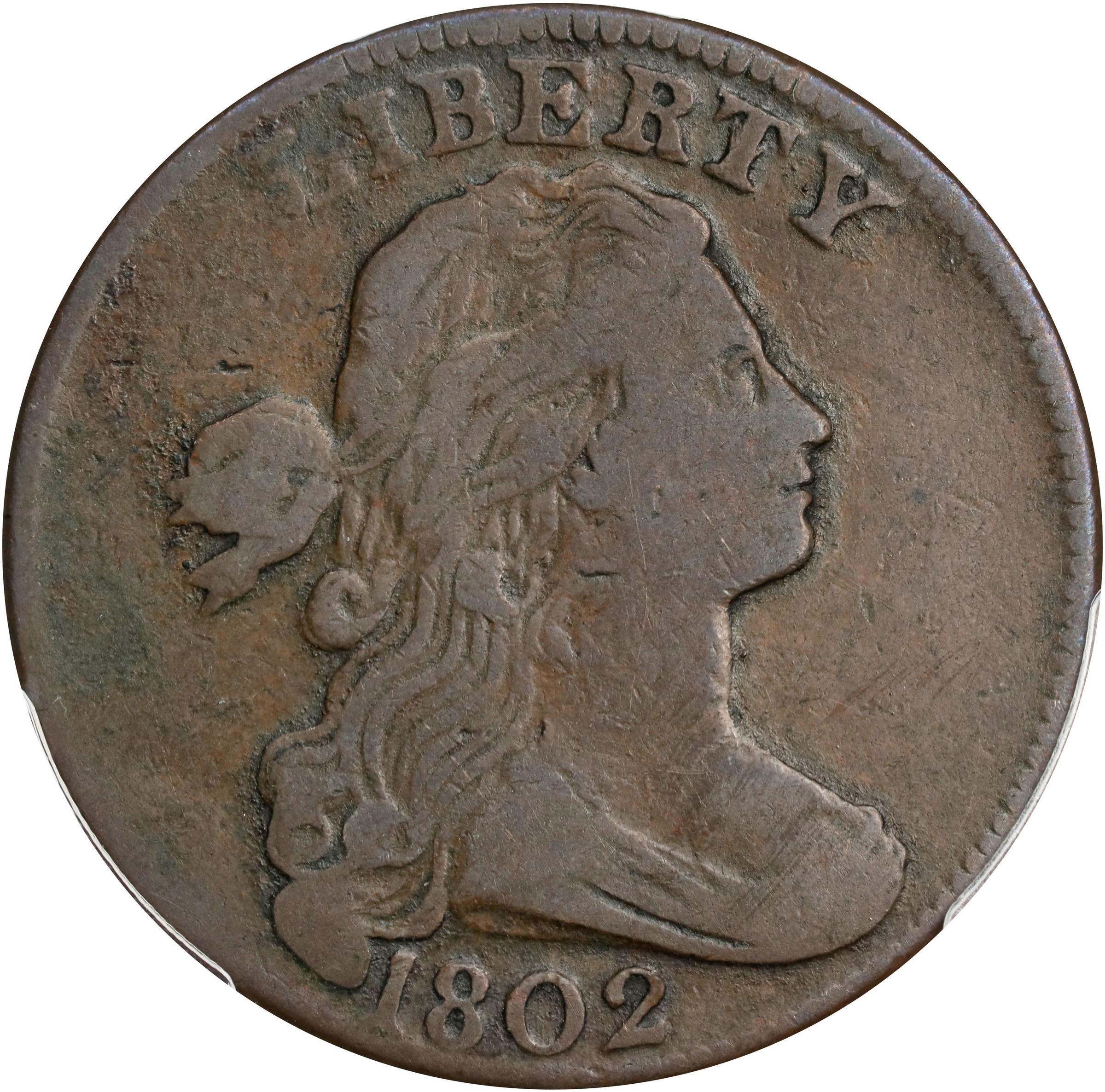 1109.　1798年　激レア　希少　アメリカ　ドレープバスト　1セント 1 Cent 
