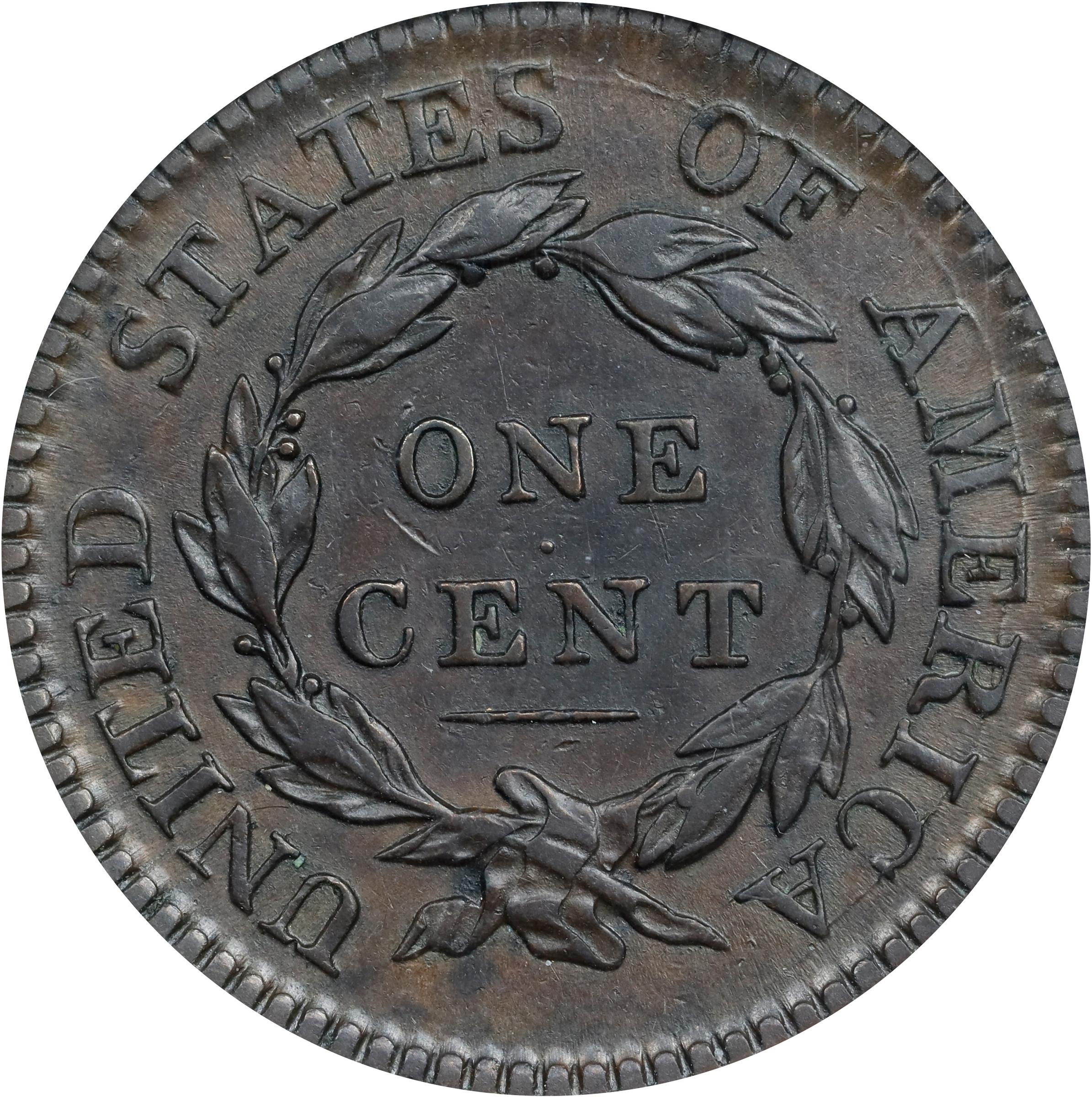 image for: 1817 Matron Head Cent. N-9. Rarity-2. 13 Stars. VF-35 (ANACS).