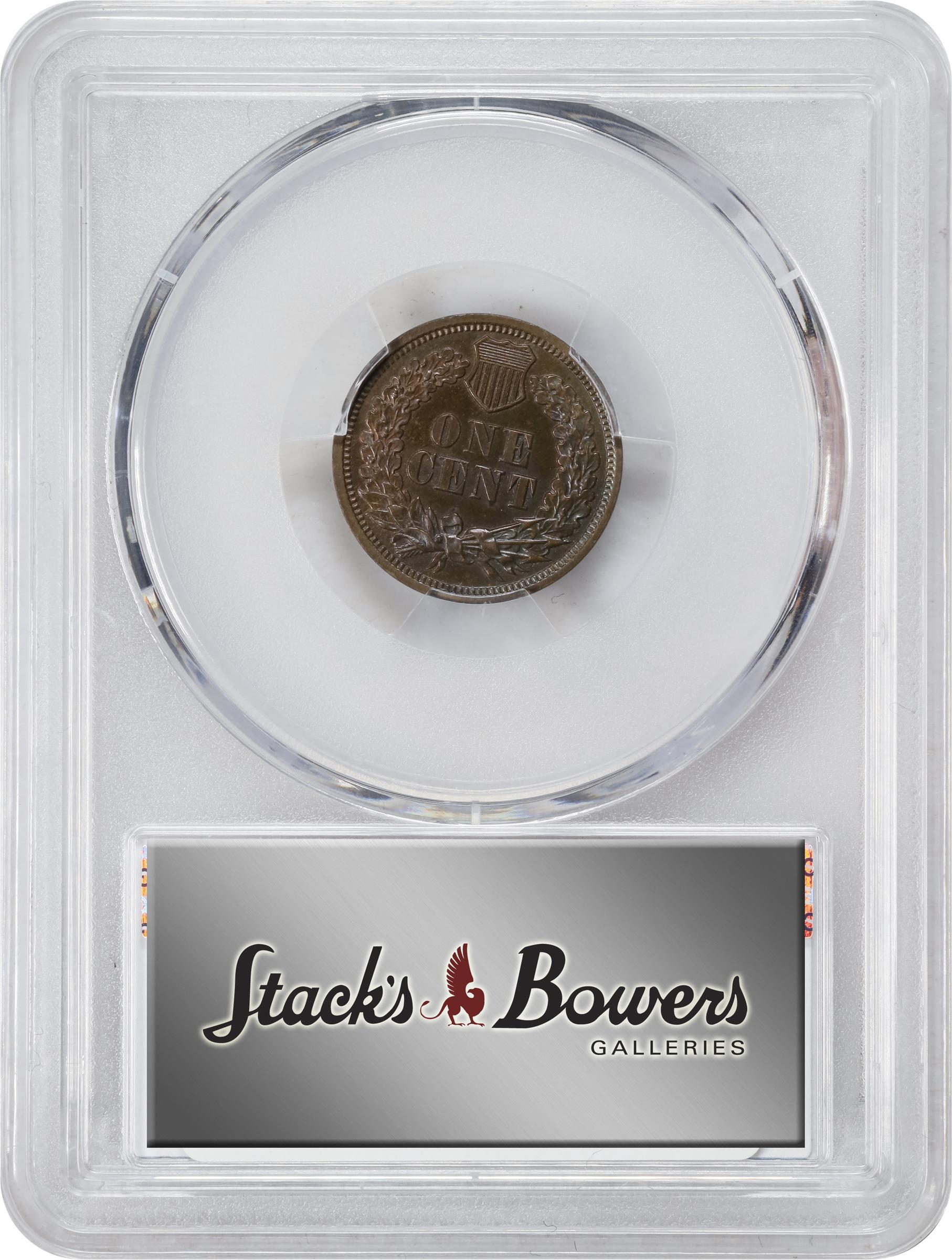 image for: 1869 Indian Cent. Proof-63 BN (PCGS).