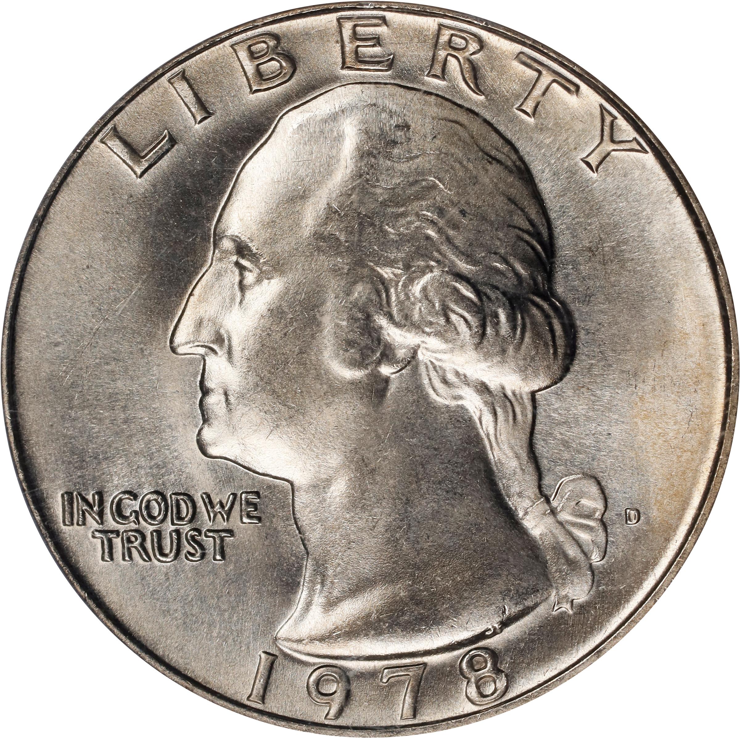 image for: 1978-D Washington Quarter. MS-67 (PCGS).