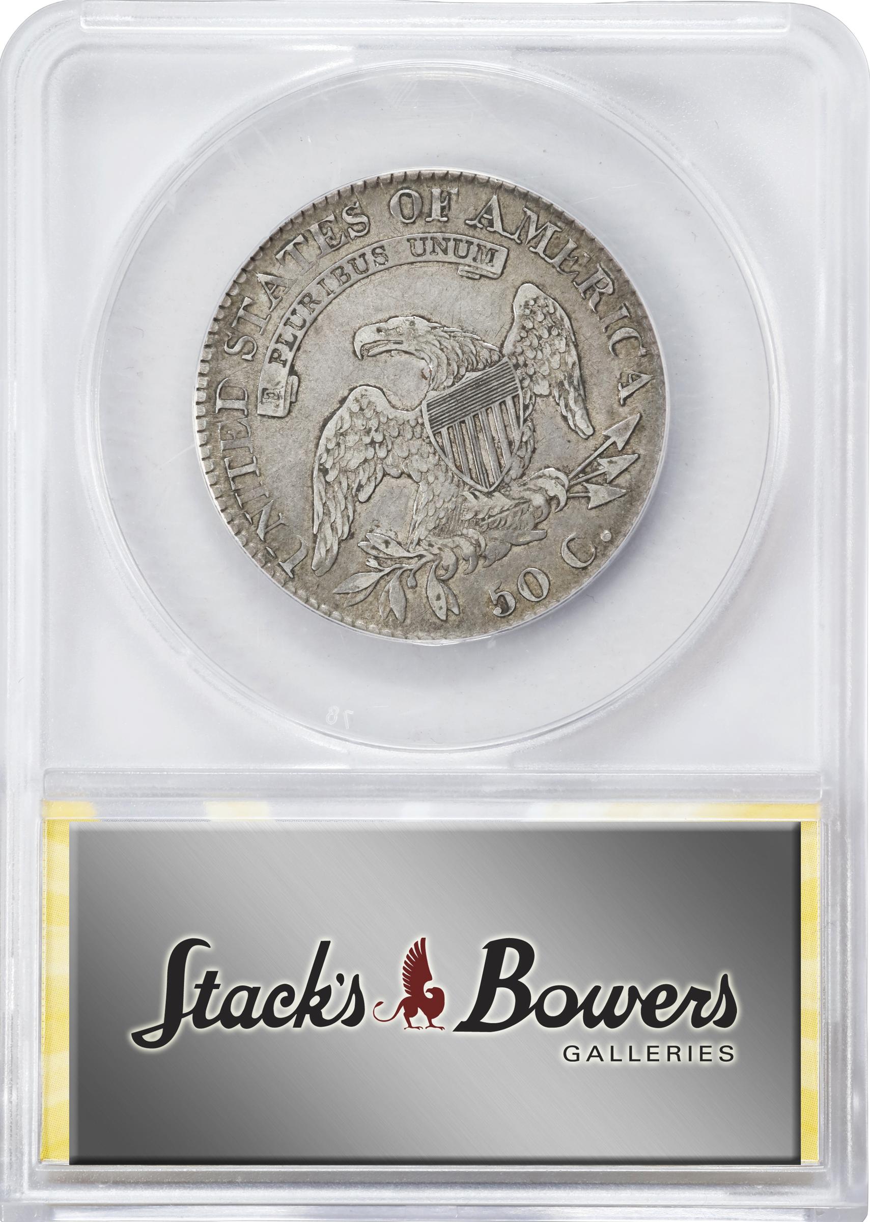 image for: 1825 Capped Bust Half Dollar. O-112. Rarity-2. VF-35 (ANACS).