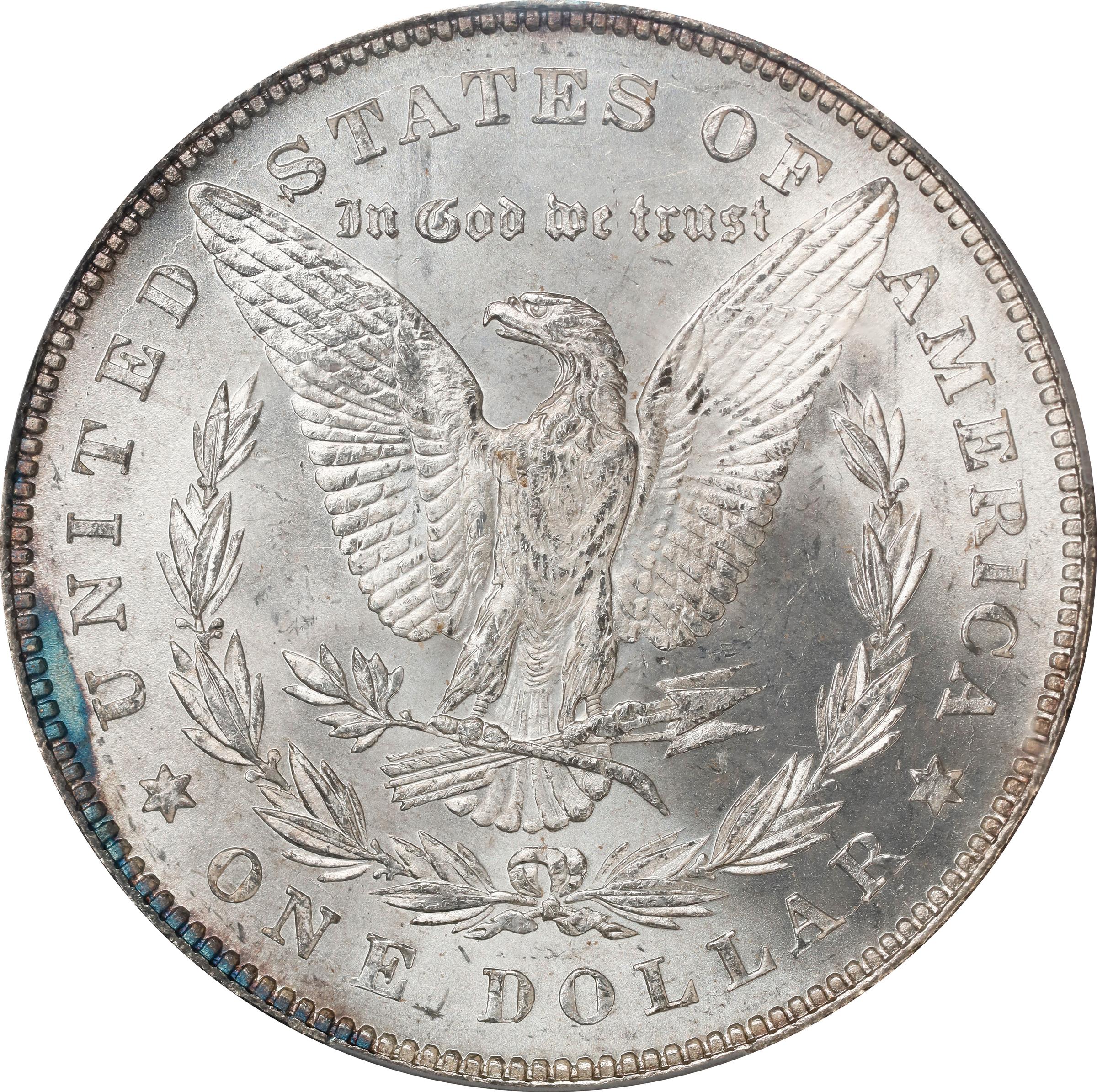 1878 7TF $1  Reverse of 1878, Weak L, Broken D, VAM-84 MS64 thumbnail 2