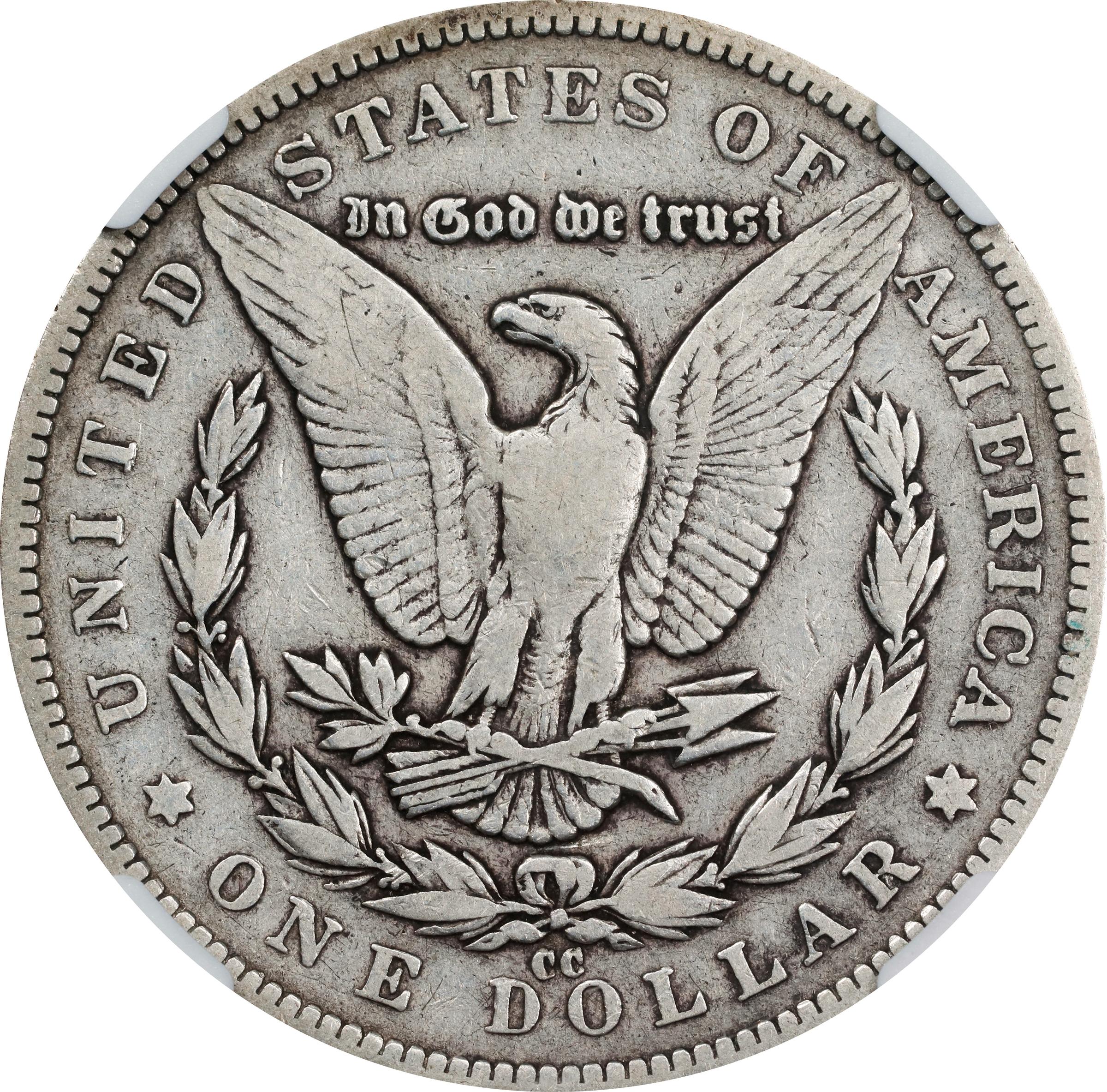 1891-CC $1  Spitting Eagle, VAM-3 VG10 thumbnail 4