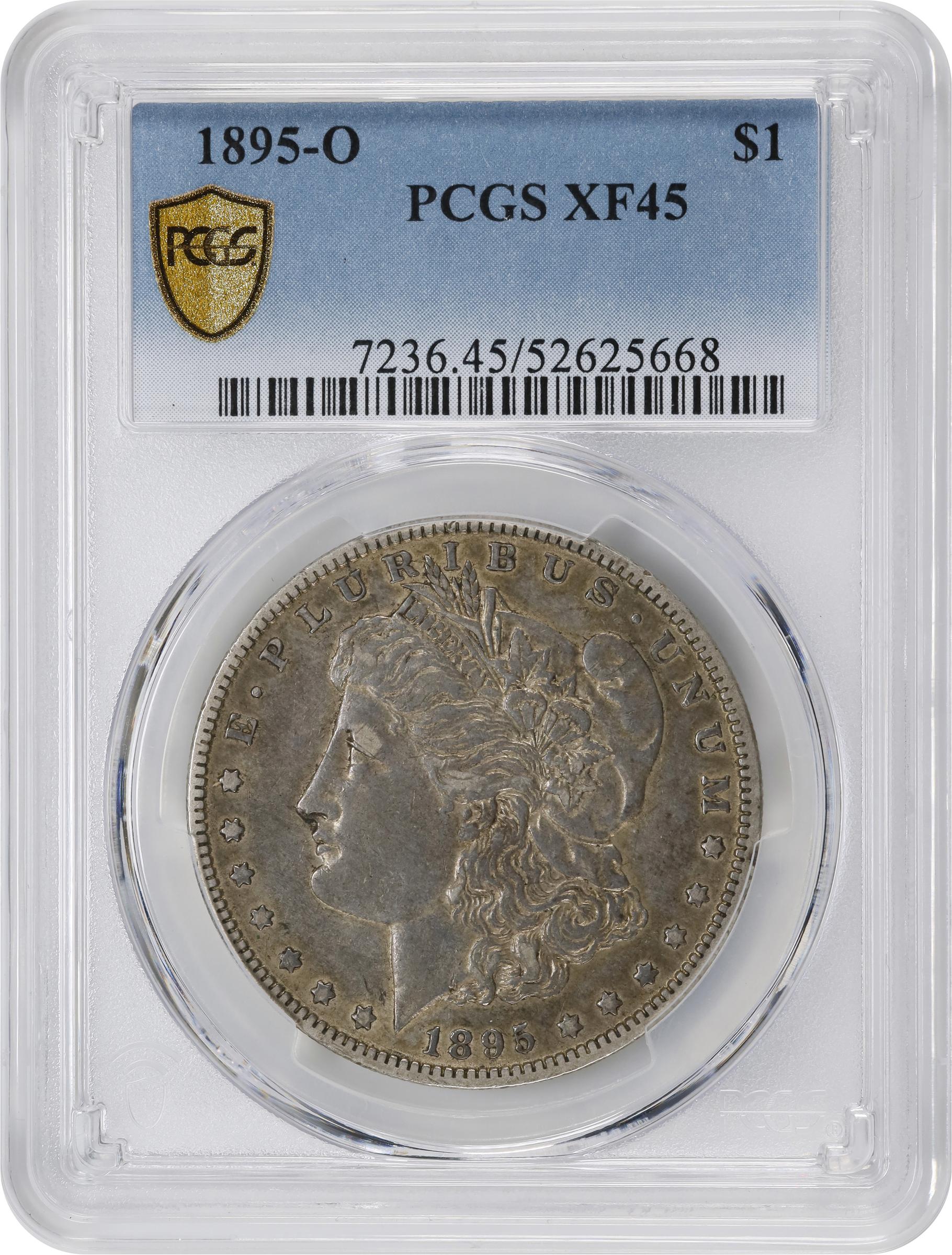 ブルガリア 5レバ 184年 銀貨 PCGS XF45 c2104 ブルガリア5レバ銀貨 アレクサンダー1世 1884年 美品＋ 送料込
