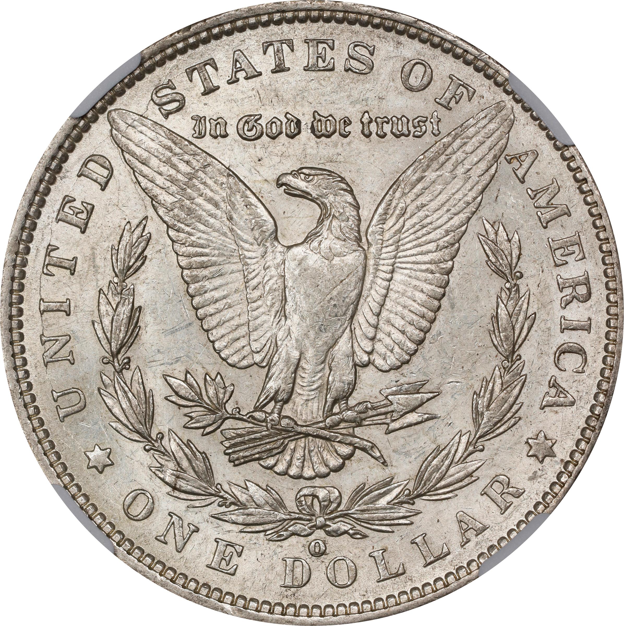1900-O/CC $1 AU50 CAC thumbnail 2