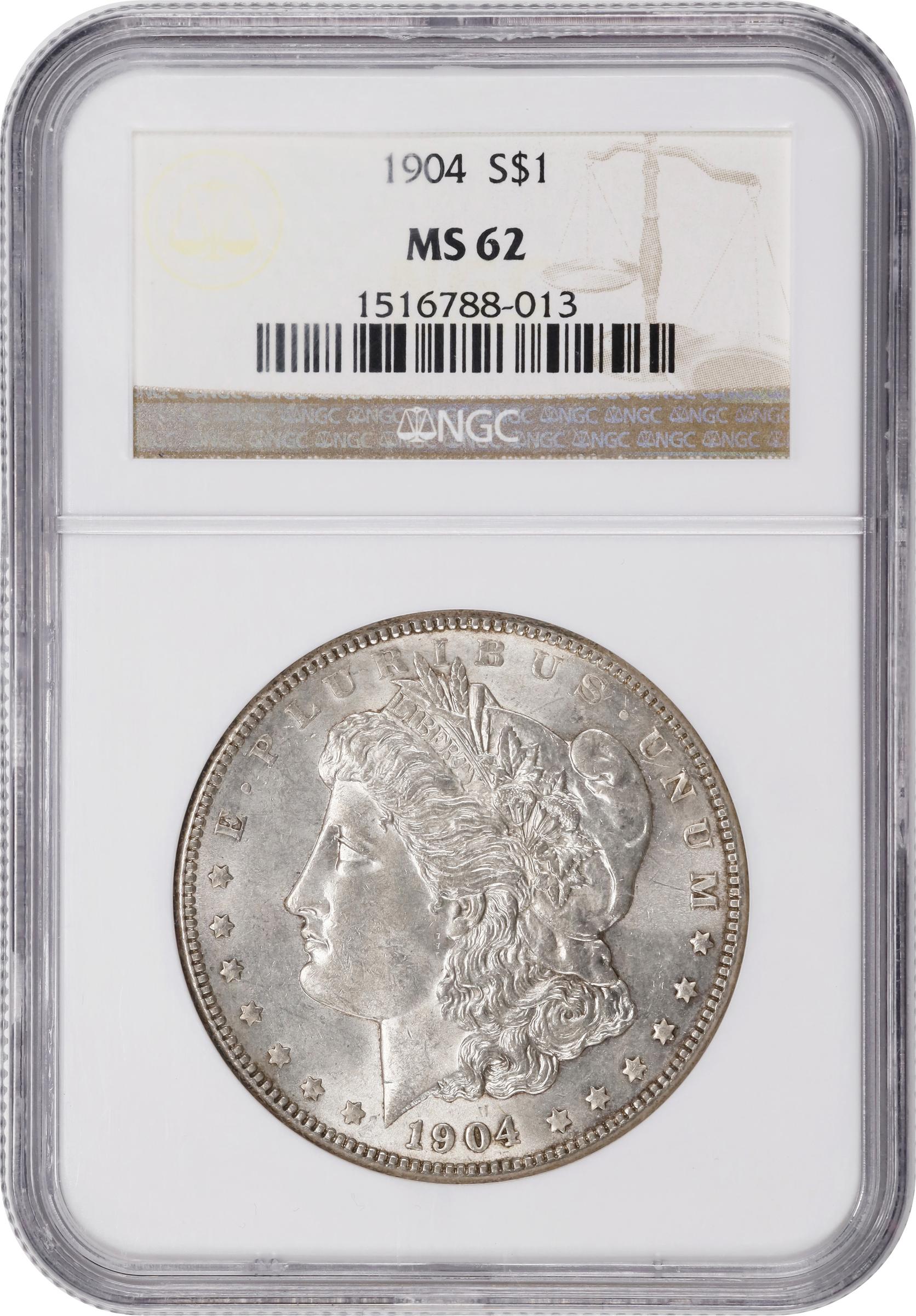 Bid on 1904 $1 NGC MS62 | Greysheet Marketplace