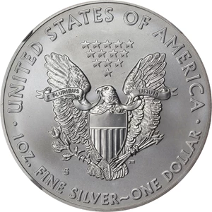 image for: 2011-S Silver Eagle. 25th Anniversary Set. MS-70 (NGC).