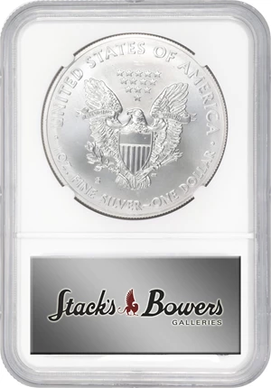 image for: 2011-S Silver Eagle. 25th Anniversary Set. MS-70 (NGC).