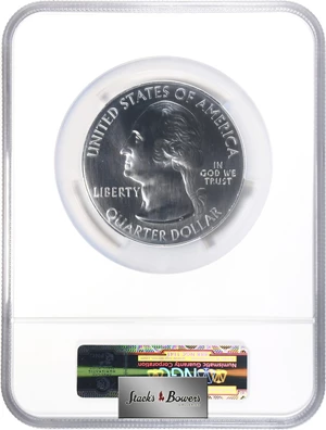 image for: 2010 America the Beautiful Silver Bullion Coin. Hot Springs National Park. Early Releases. MS-68 (NGC).