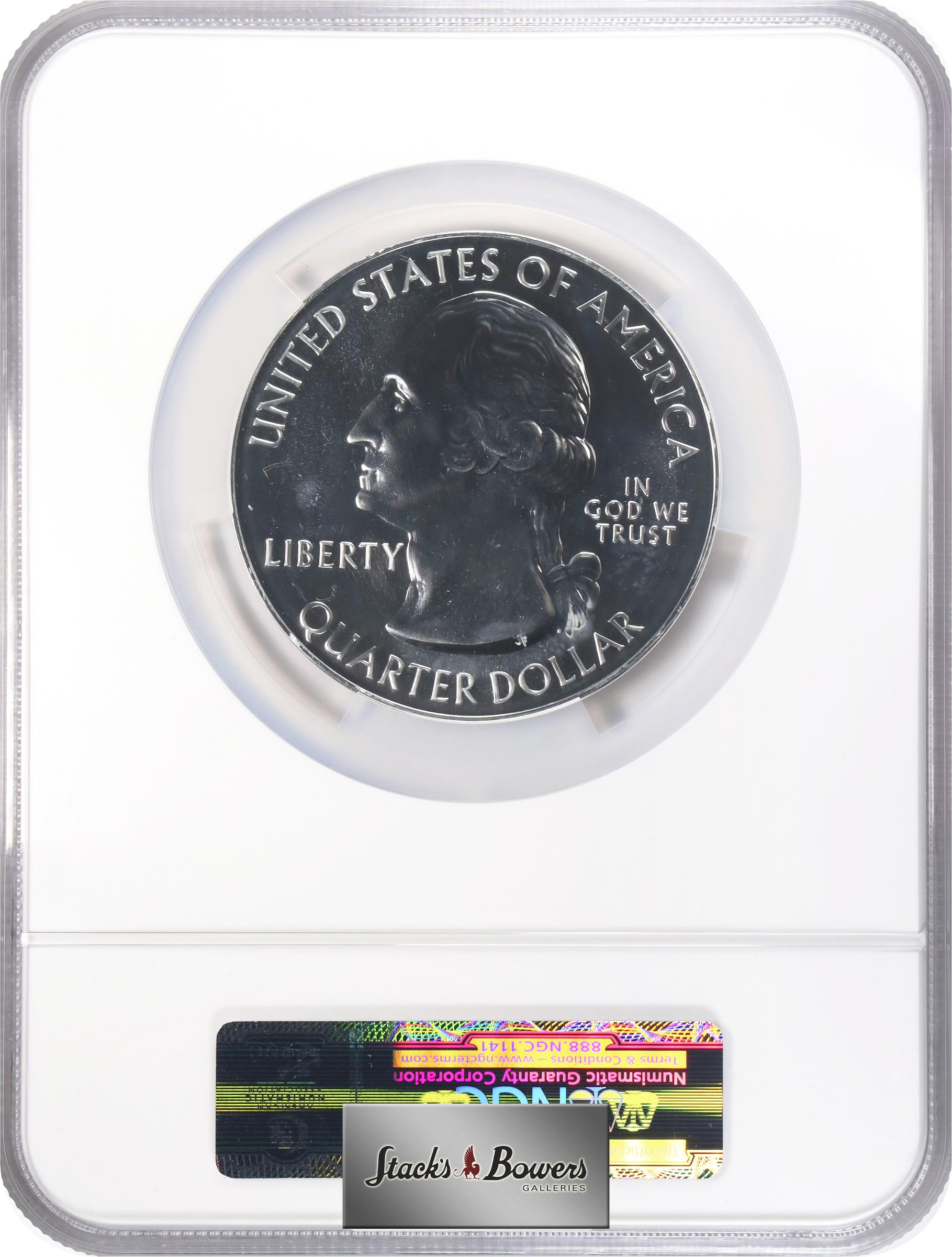 image for: 2010 America the Beautiful Silver Bullion Coin. Mount Hood National Park. Early Releases. MS-68 (NGC).