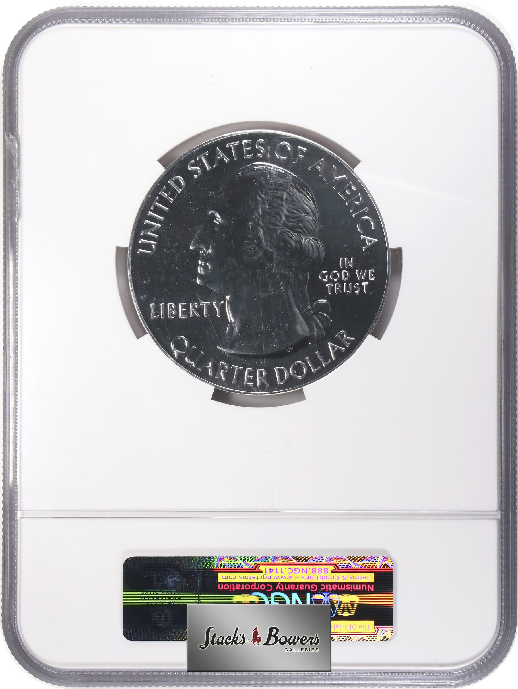 image for: 2013 America the Beautiful Silver Bullion Coin. Perry's Victory and International Peace Memorial. Early Releases. MS-69 DPL (NGC).