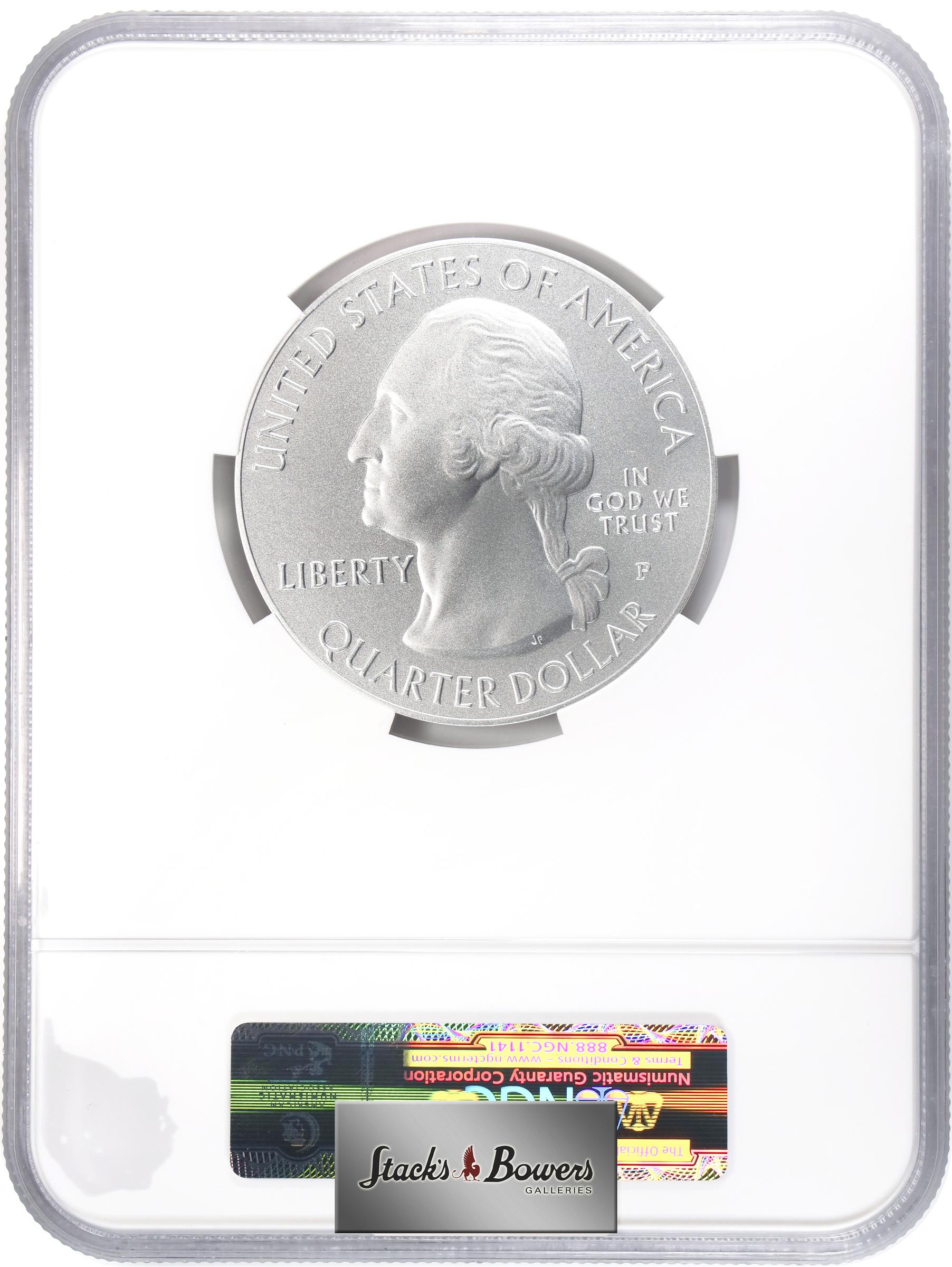 image for: 2014-P America the Beautiful Silver Bullion Coin. Shenandoah National Park. Early Releases. Specimen-70 (NGC).
