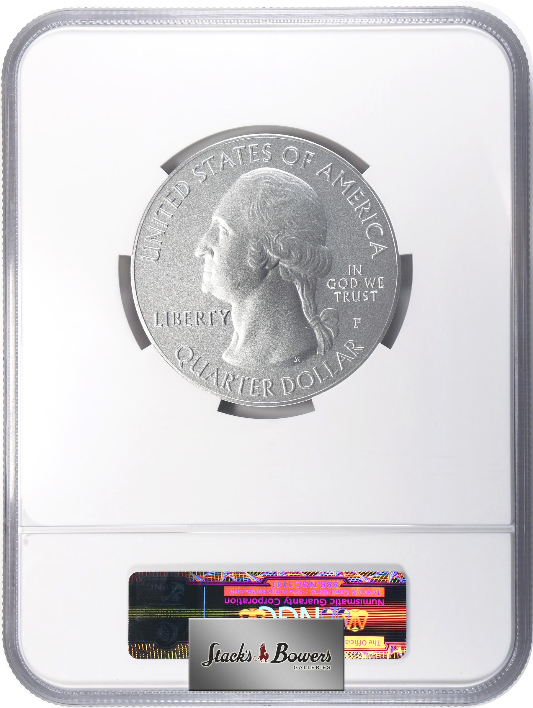 image for: 2014-P America the Beautiful Silver Bullion Coin. Everglades National Park. Early Releases. Specimen-70 (NGC).