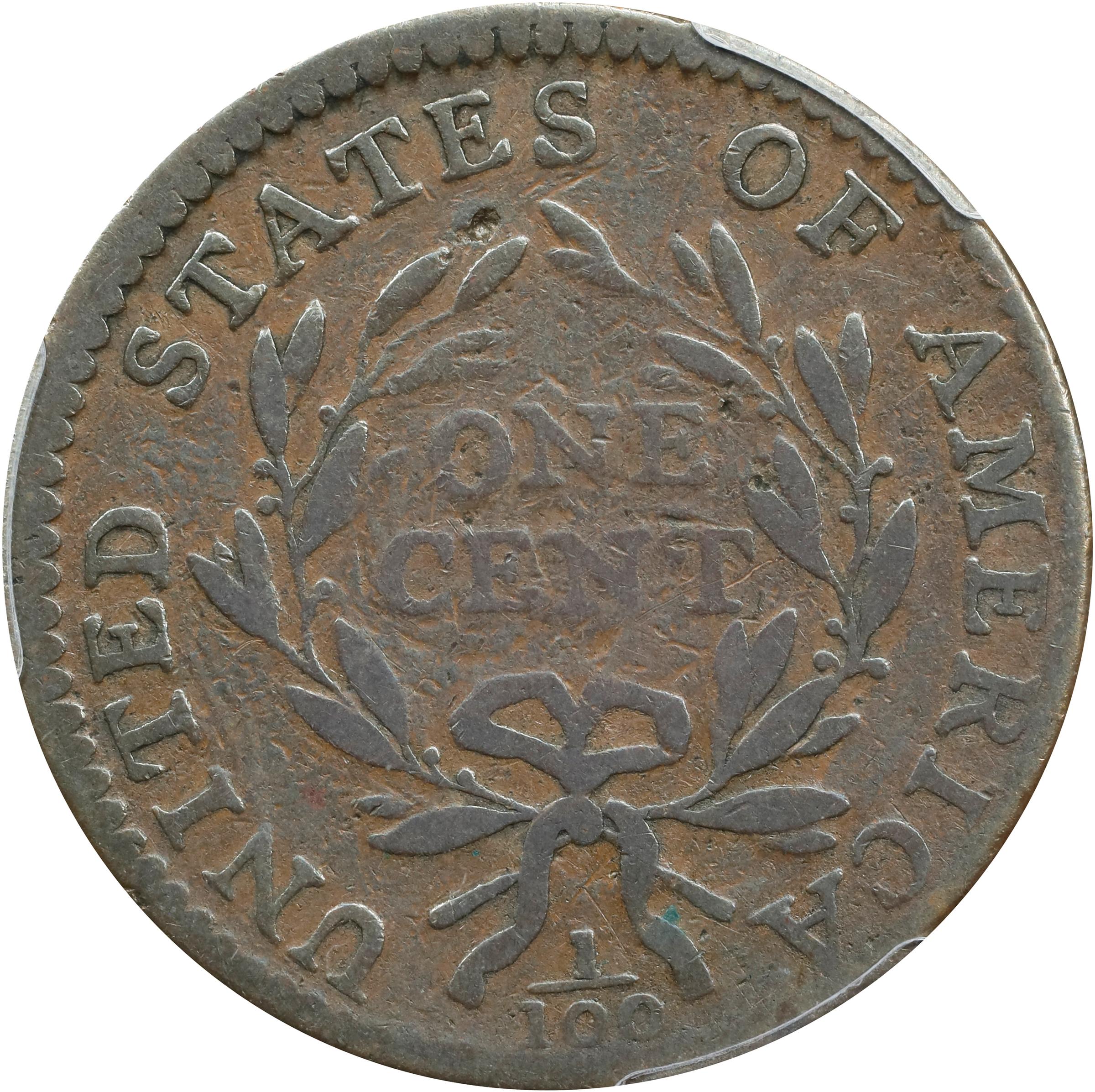 image for: 1794 Liberty Cap Cent. S-71, B-63. Rarity-2. Head of 1795. VG Details--Cleaned (PCGS).