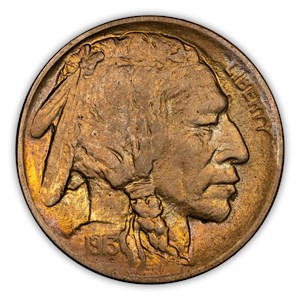 1913 Buffalo Nickel Buffalo, Type 1 Mint State (MS) Pricing