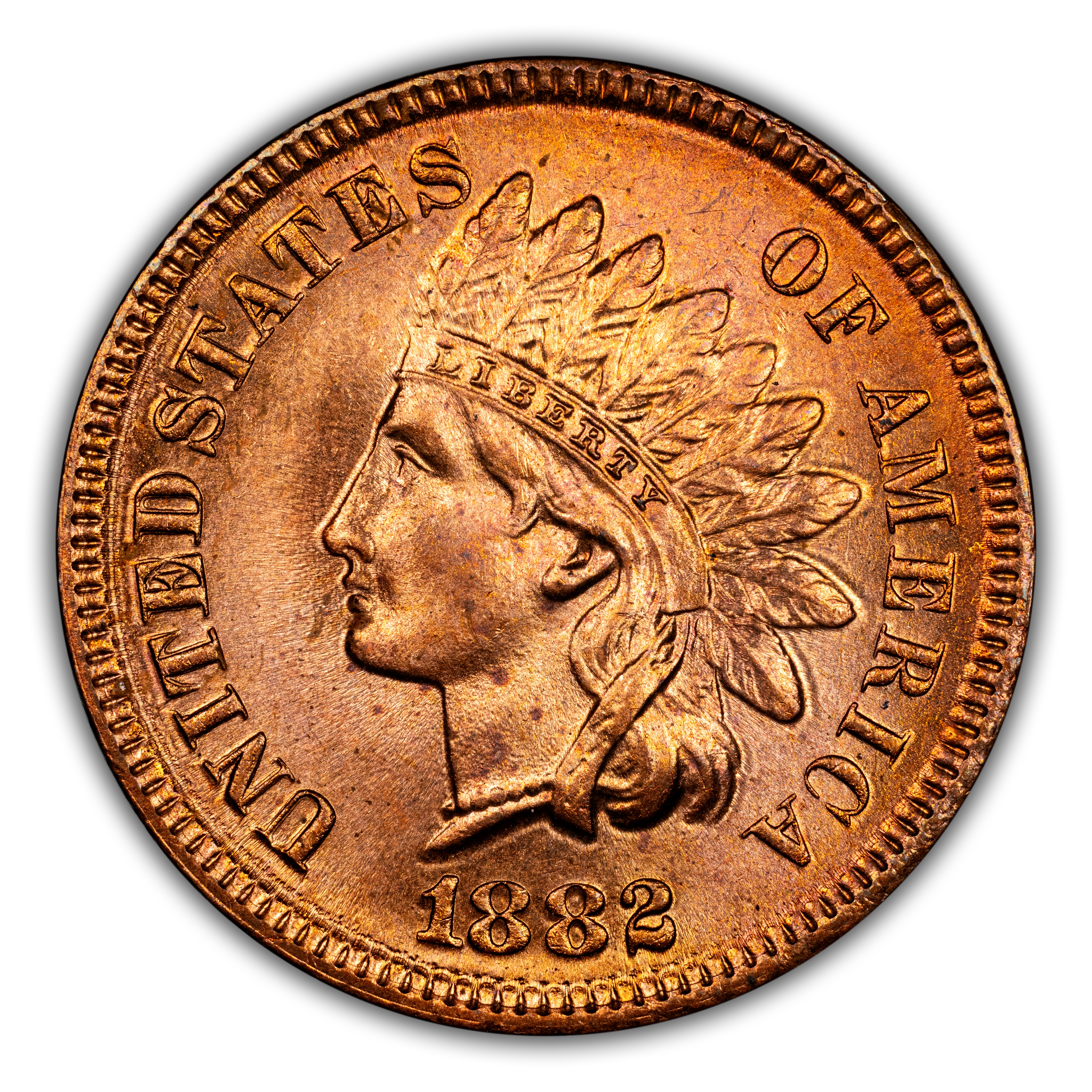 1882 1c MS RD