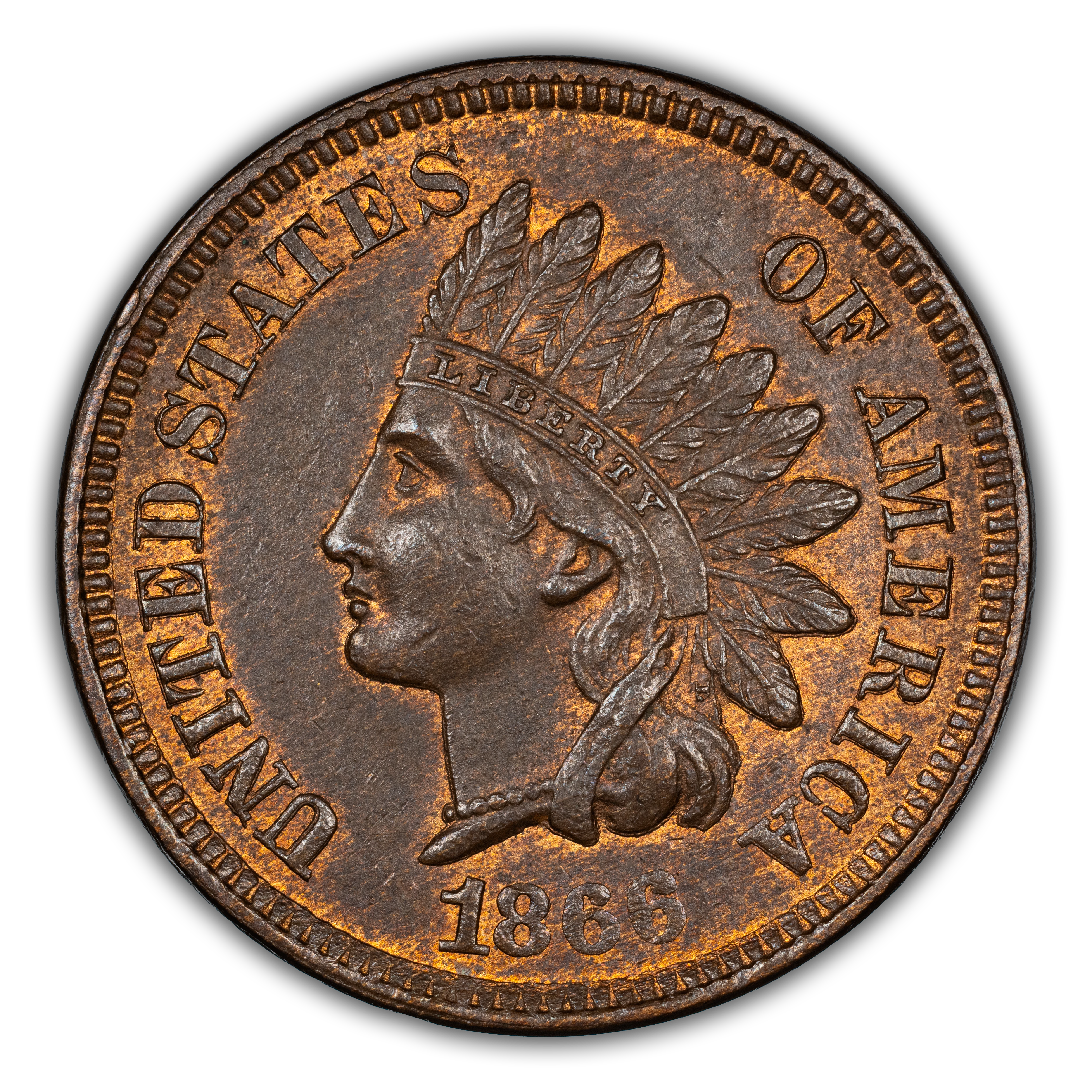 1866 1c MS BN