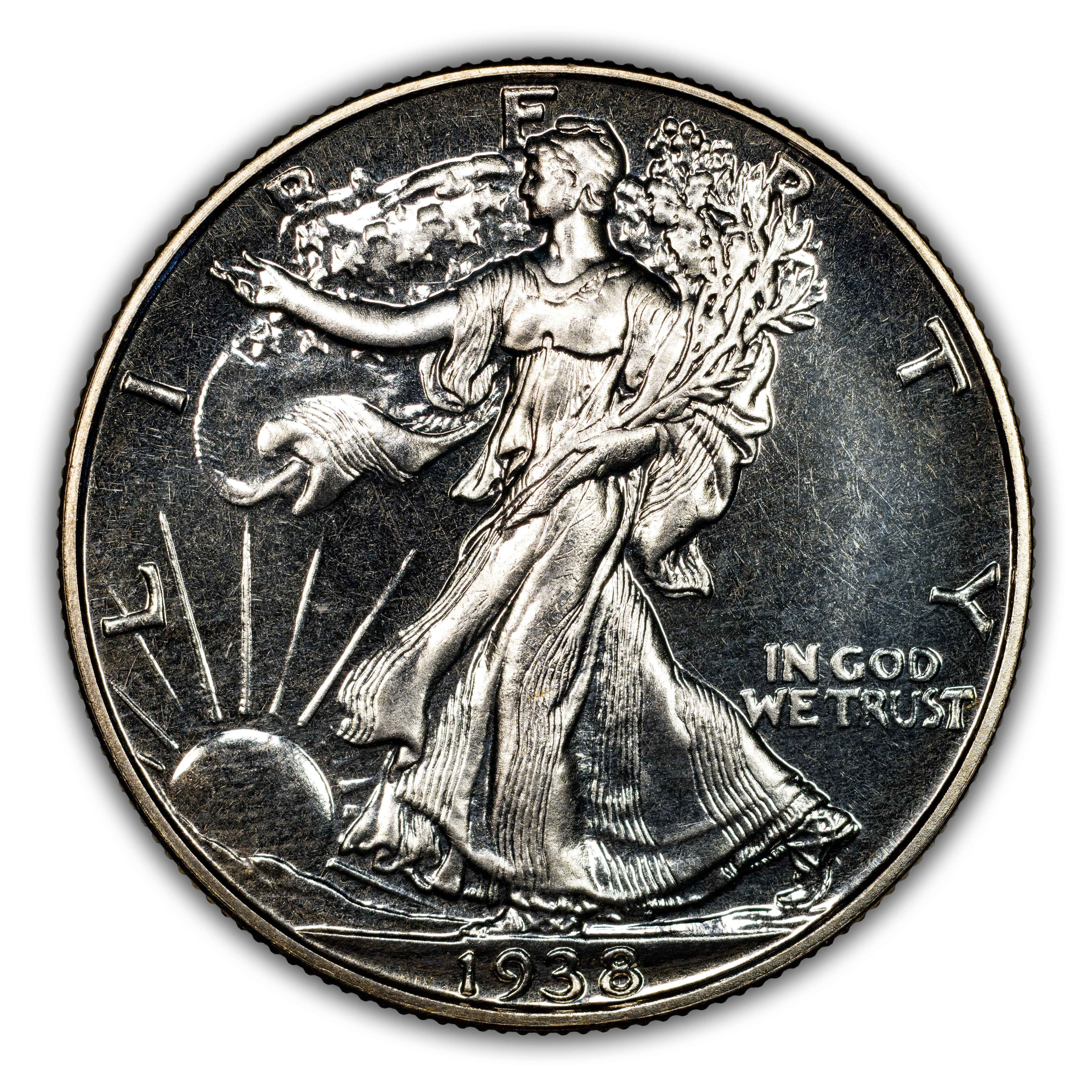 Walking Liberty Half Dollar, Proof 1936–1942 Values & Prices