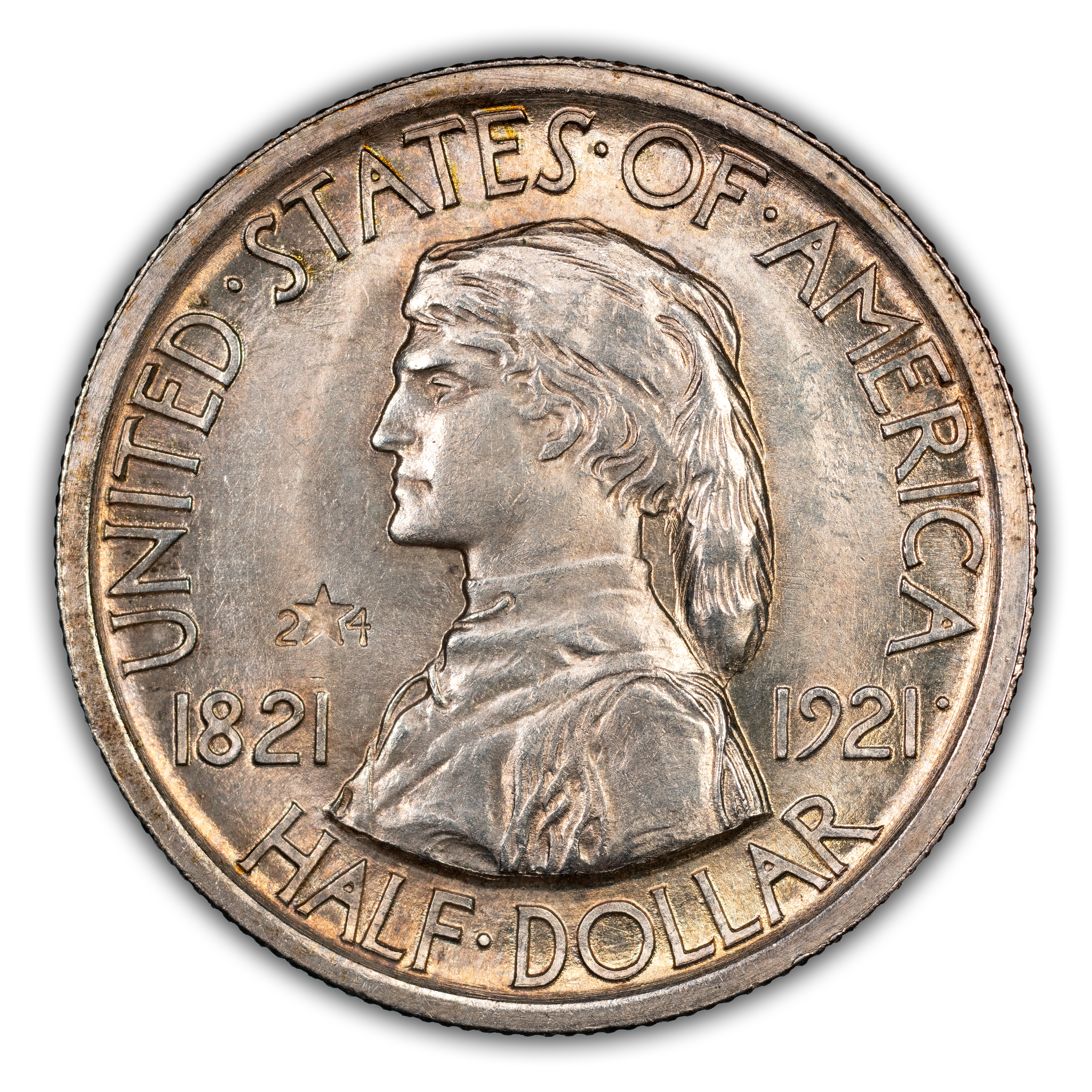 1921 50c Missouri, 2x4 MS