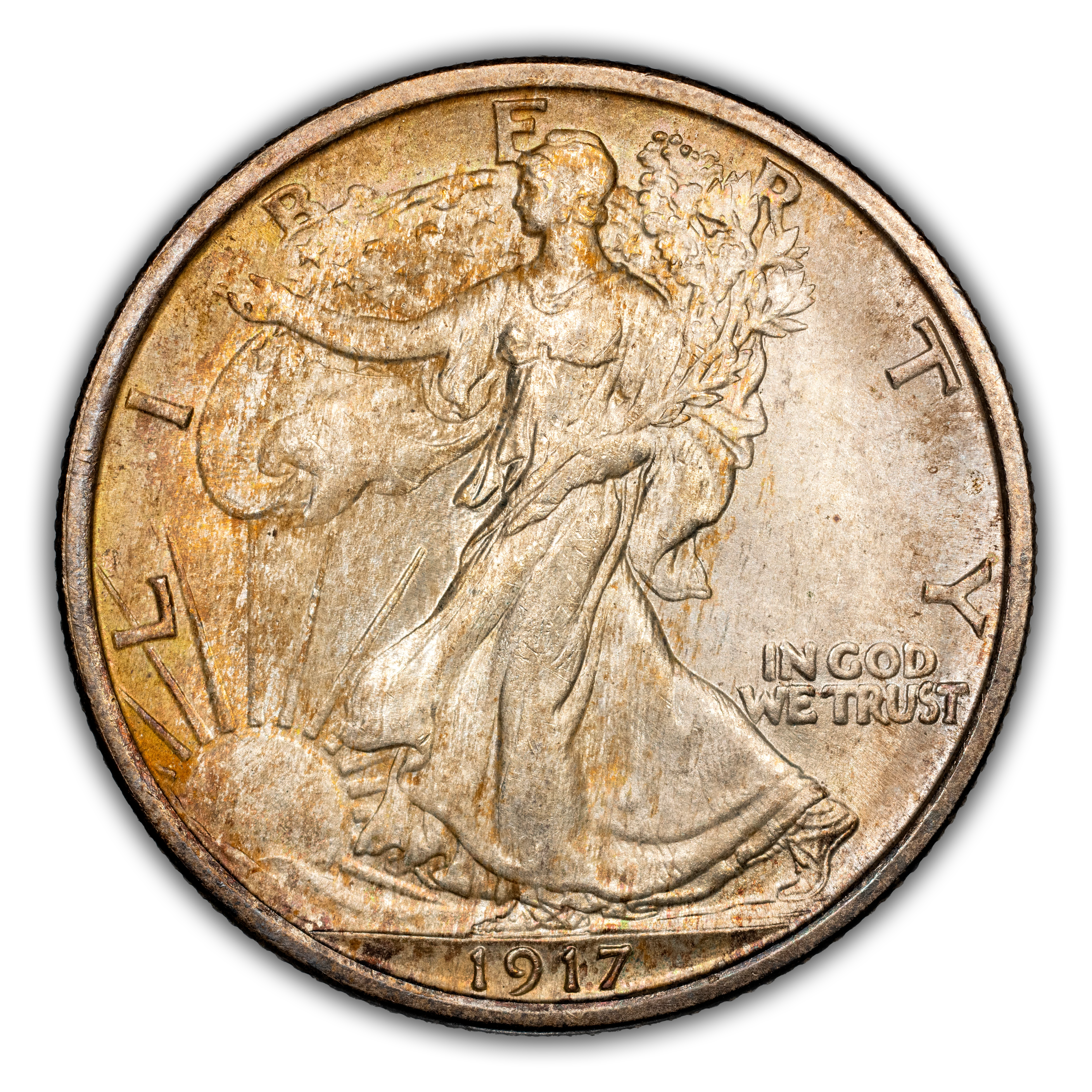 1917 50c MS