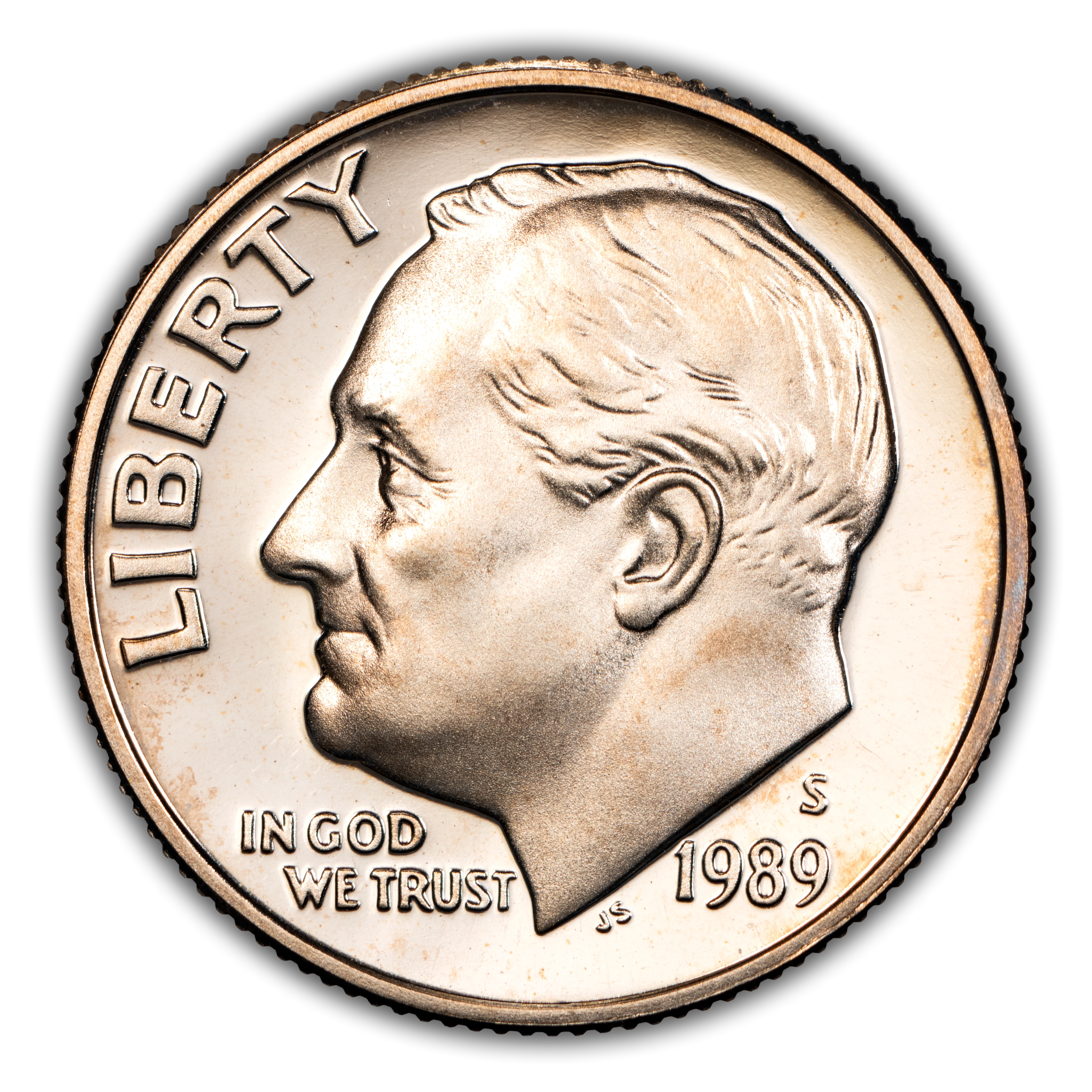 1989 Roosevelt Dime, Proof Values & Prices | Greysheet