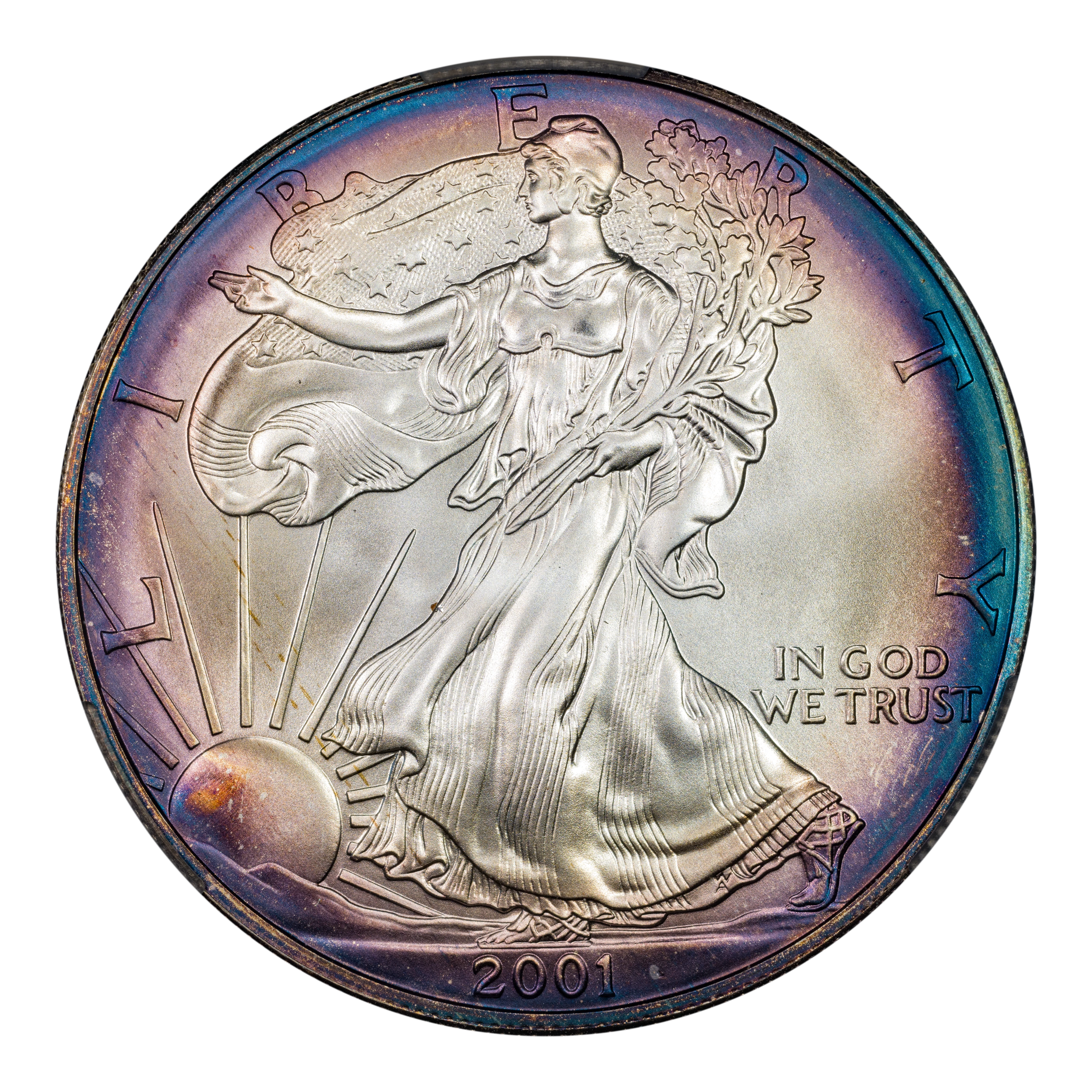 2001 $1 Silver Eagle Values & Prices | Greysheet