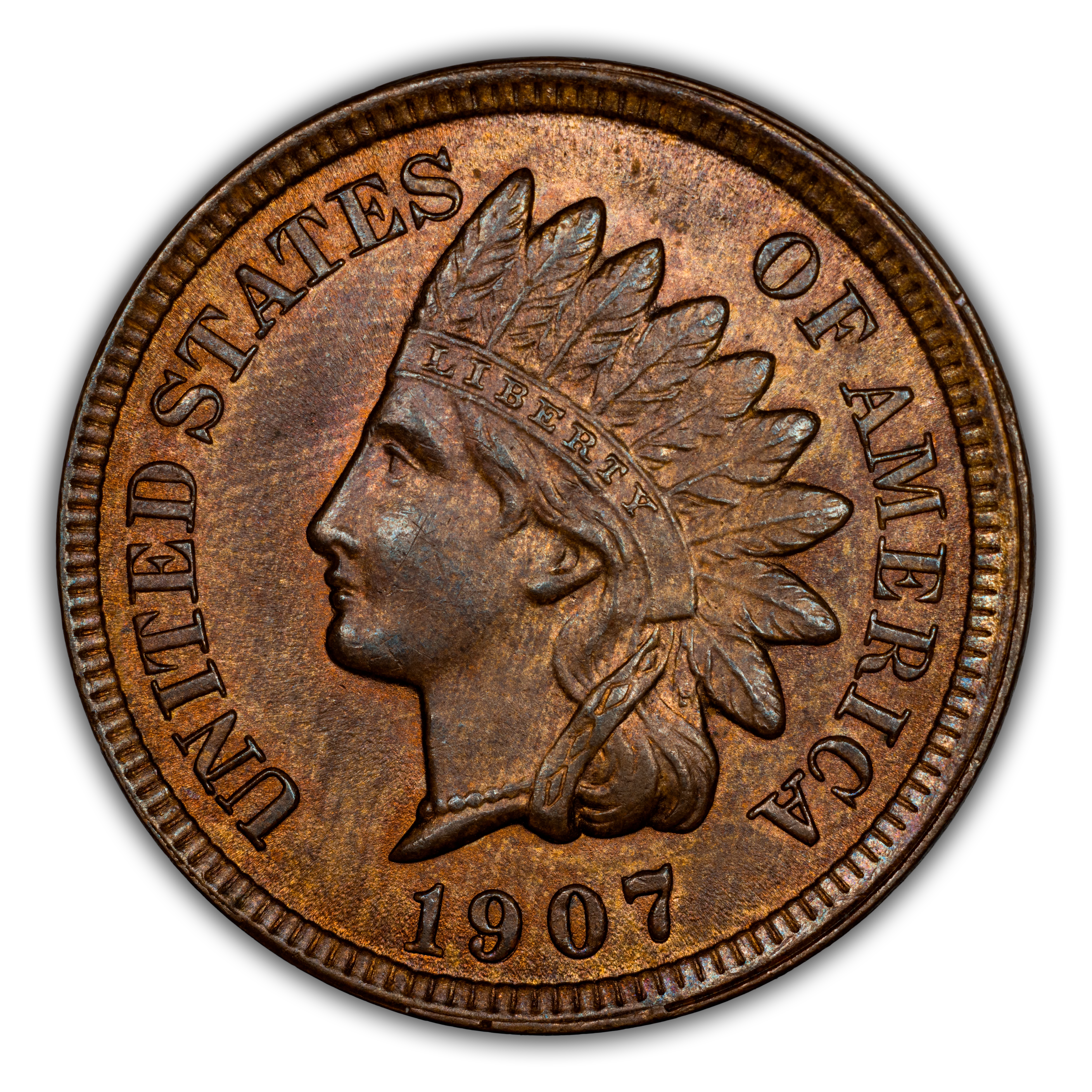 1907 1c 9/9, 7/7, S-50 MS BN