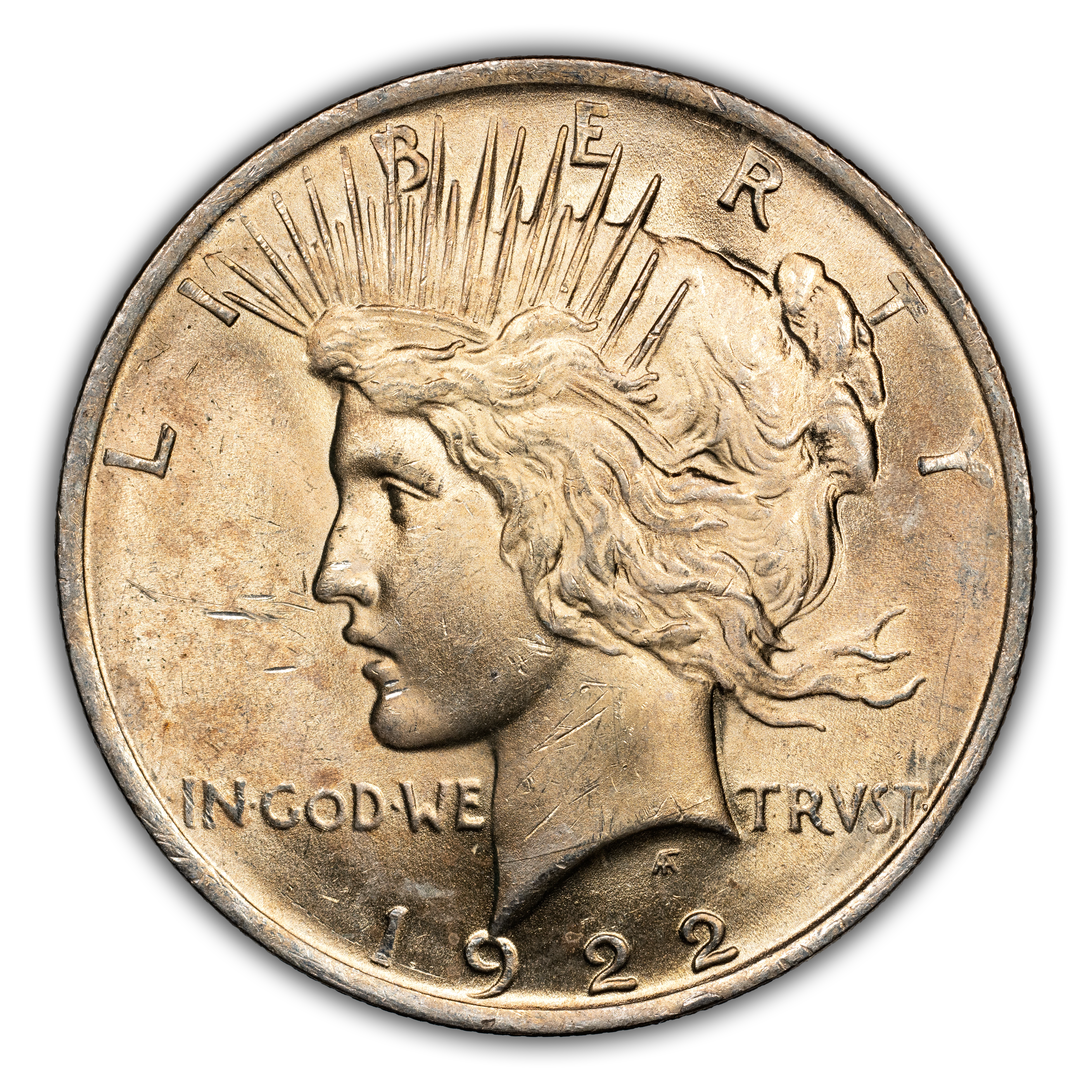 1922 $1 MS