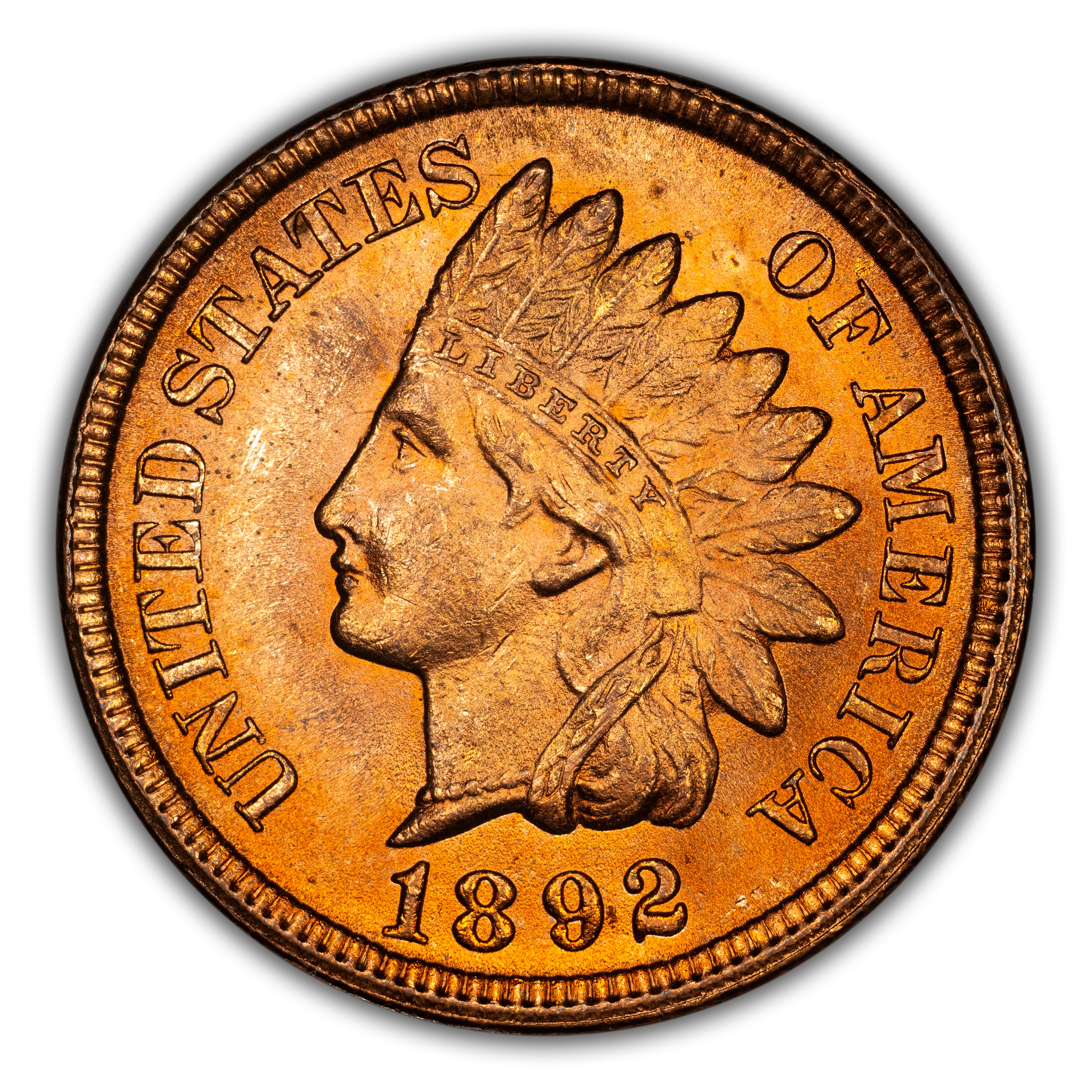 1892 1c MS RD