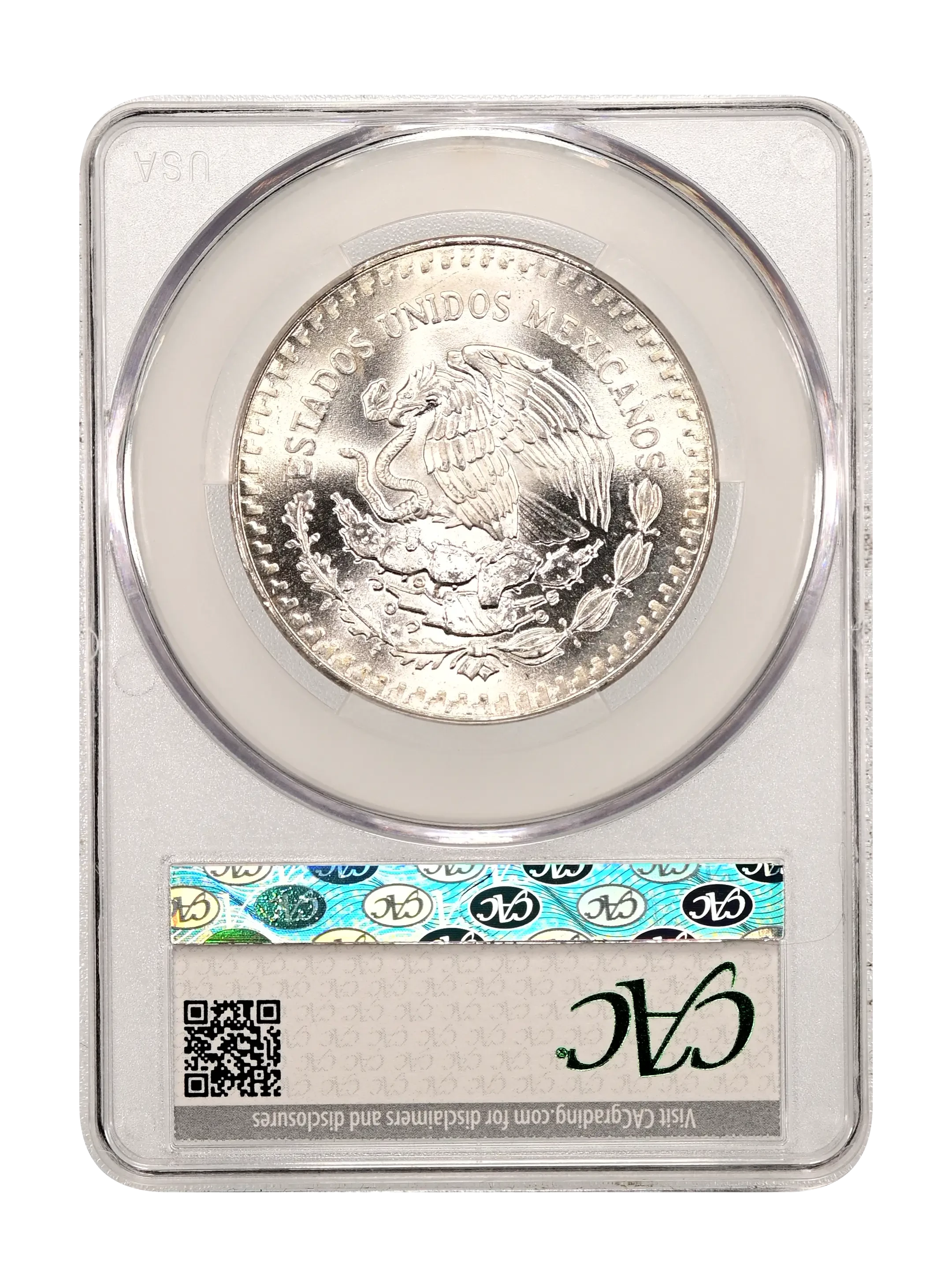 Mexico 1986 Silver 1 Onza Libertad Coin Values & Prices | Greysheet