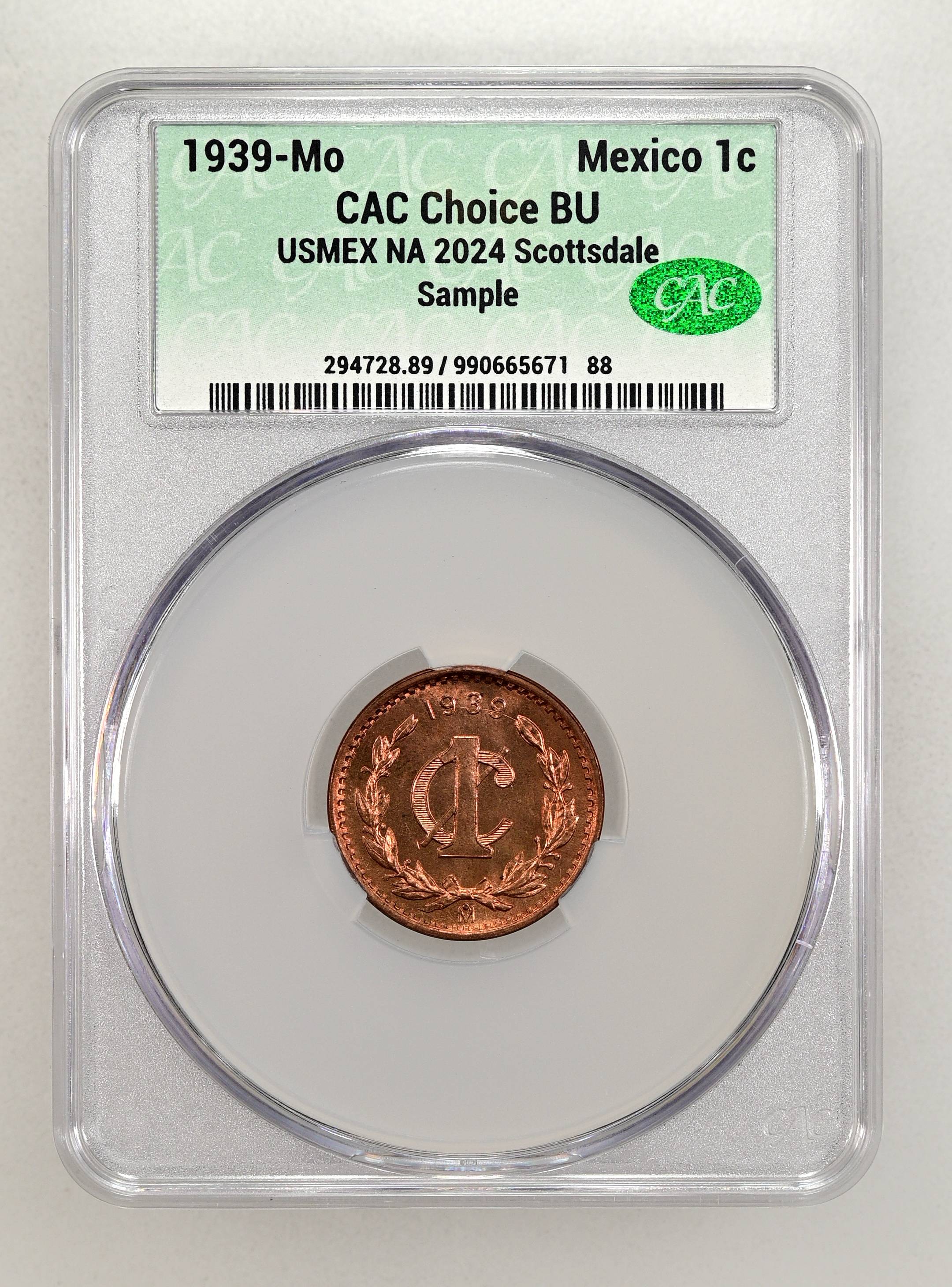 1939-Mo 1c Type 3, Monogram, KM-415 MS BN