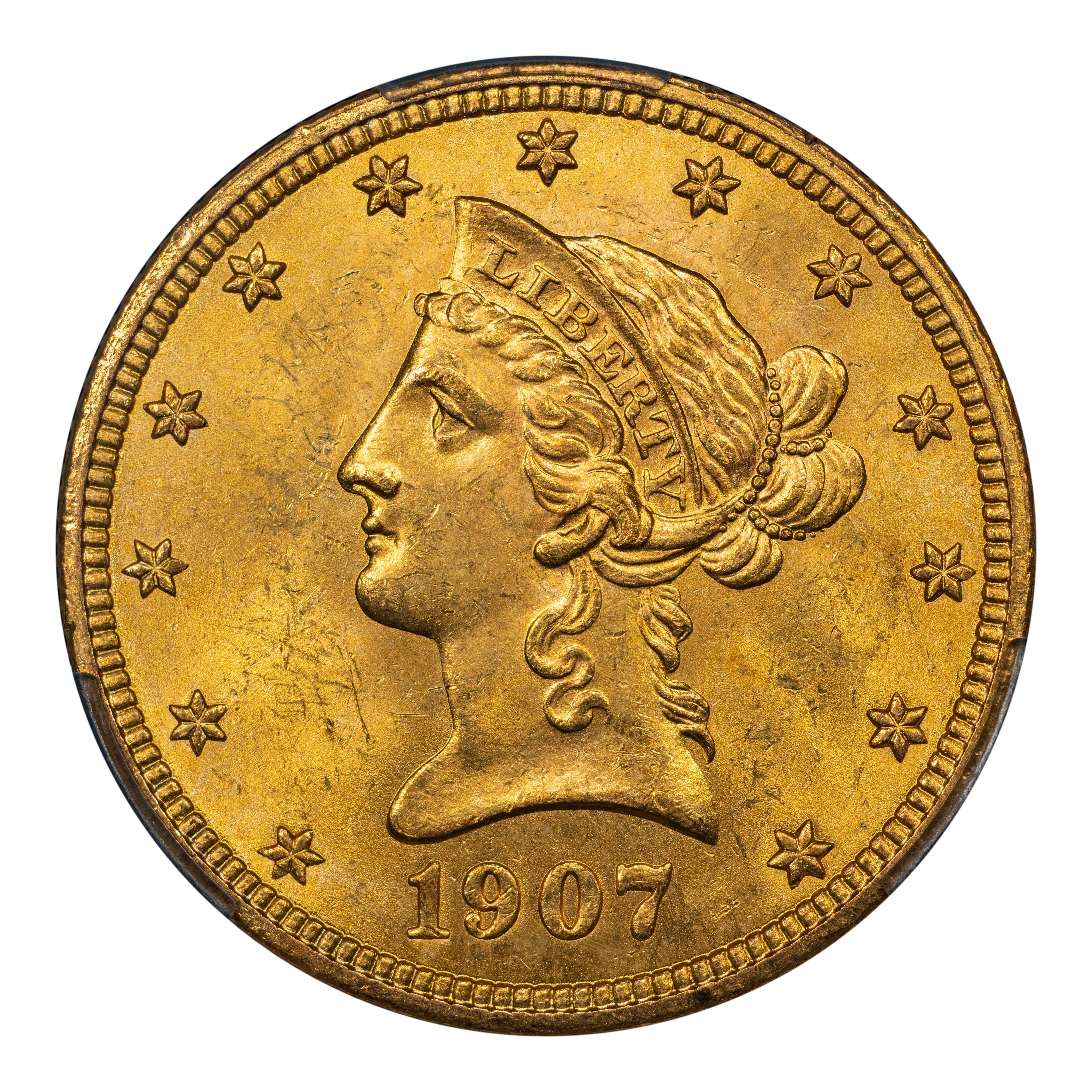 1907 $10 Liberty MS