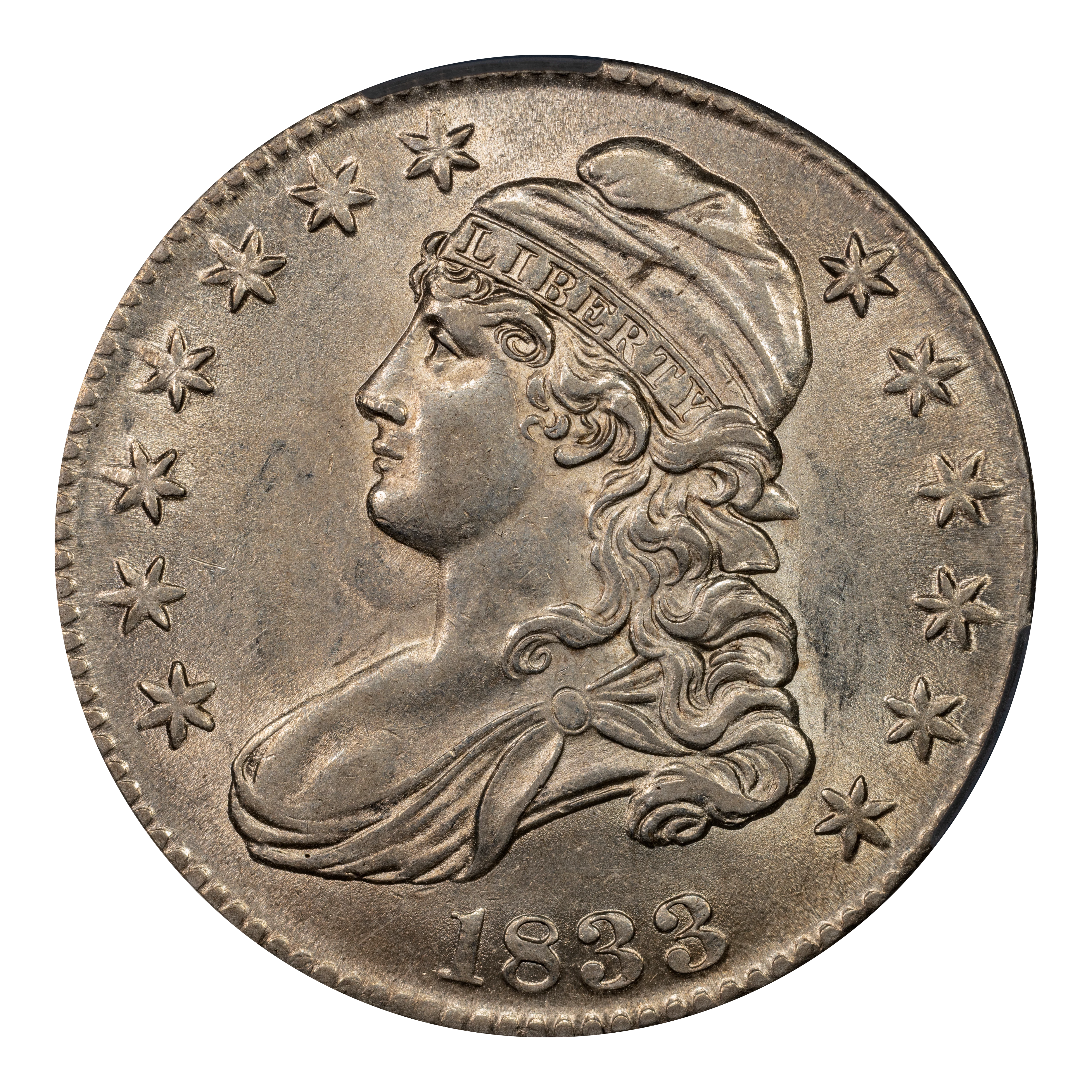 1833 Capped Bust Half Dollar Values & Prices By Issue | Greysheet