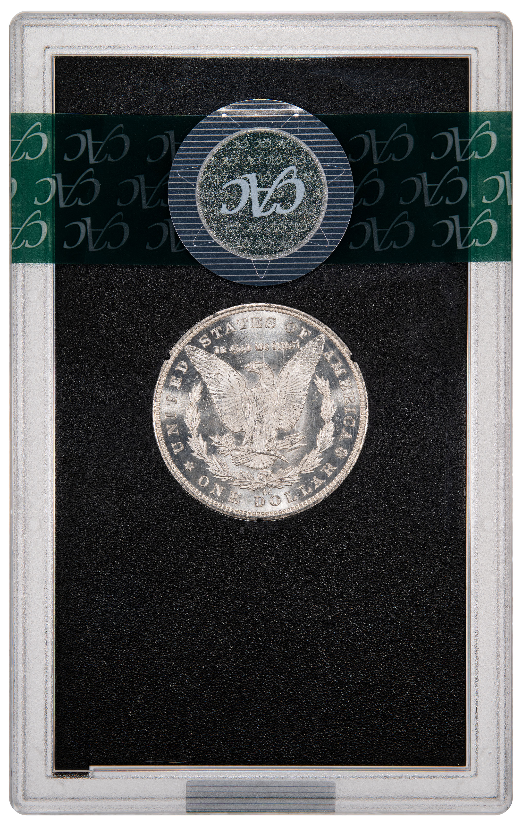 1883 CC Morgan Dollar GSA Hoard, CC/CC, Dash Under 8 VAM 5 Mint