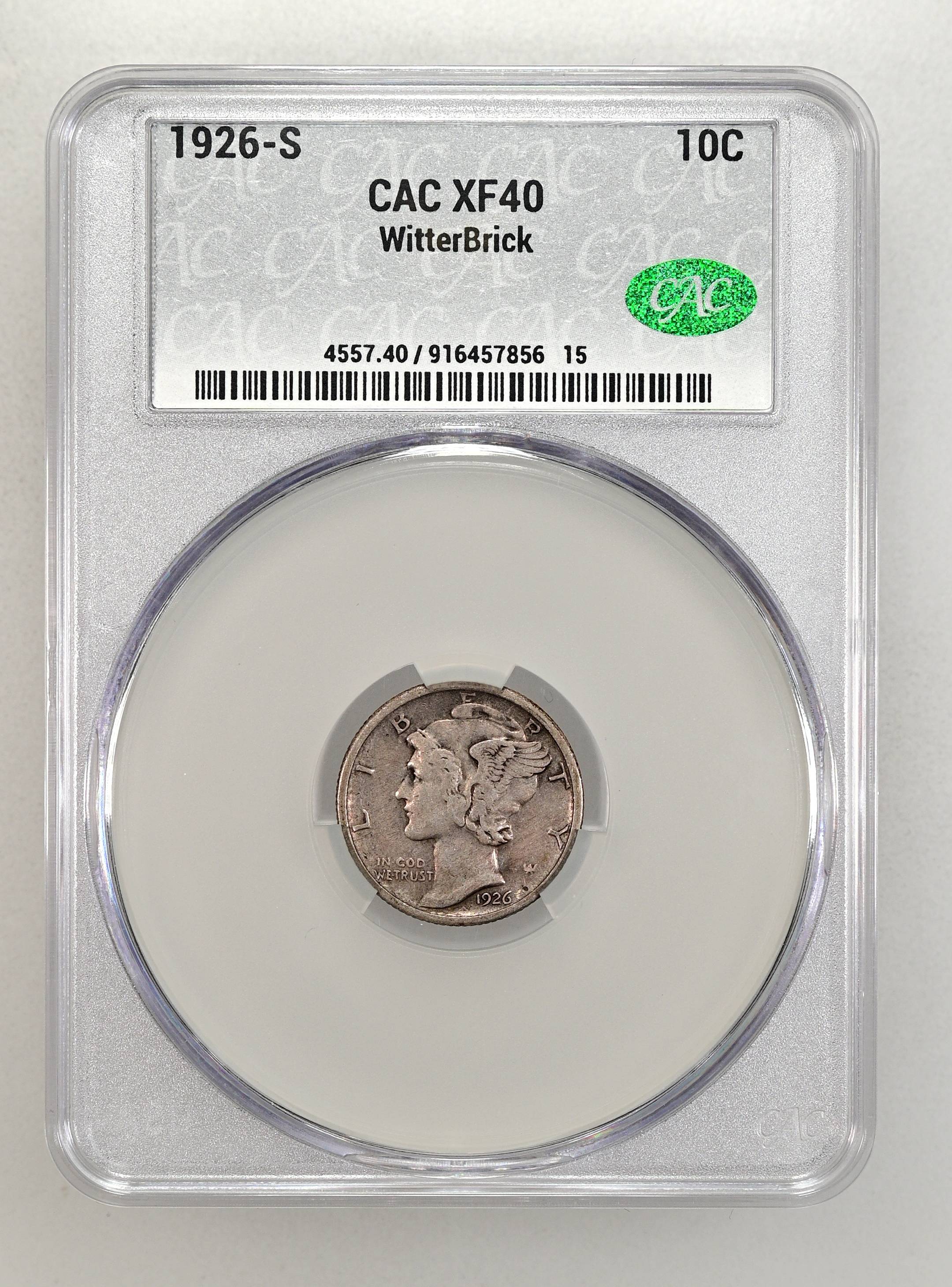 1926-S 10c MS