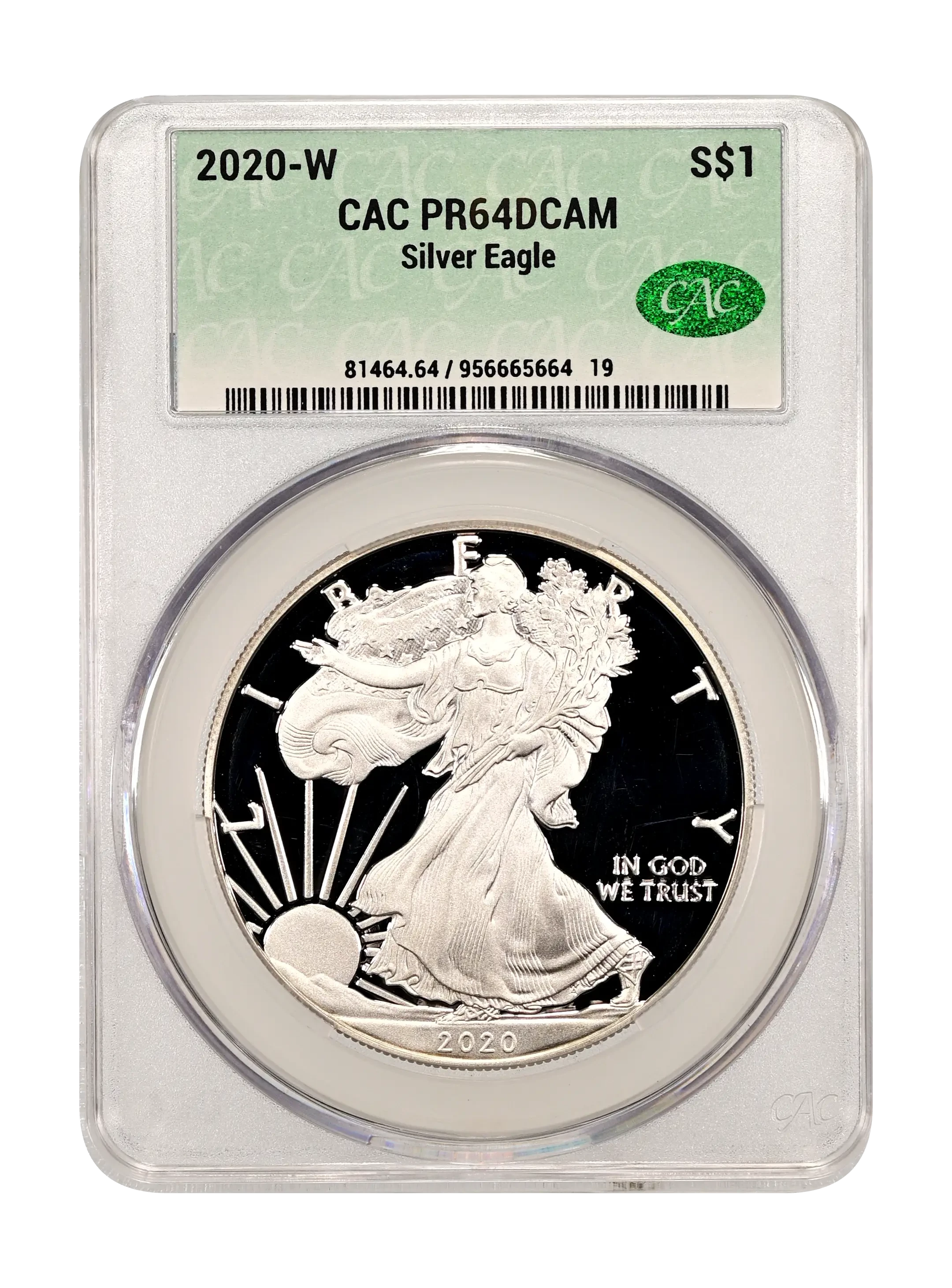 2020 $1 Silver Eagles, Proof Values & Prices By Issue | Greysheet