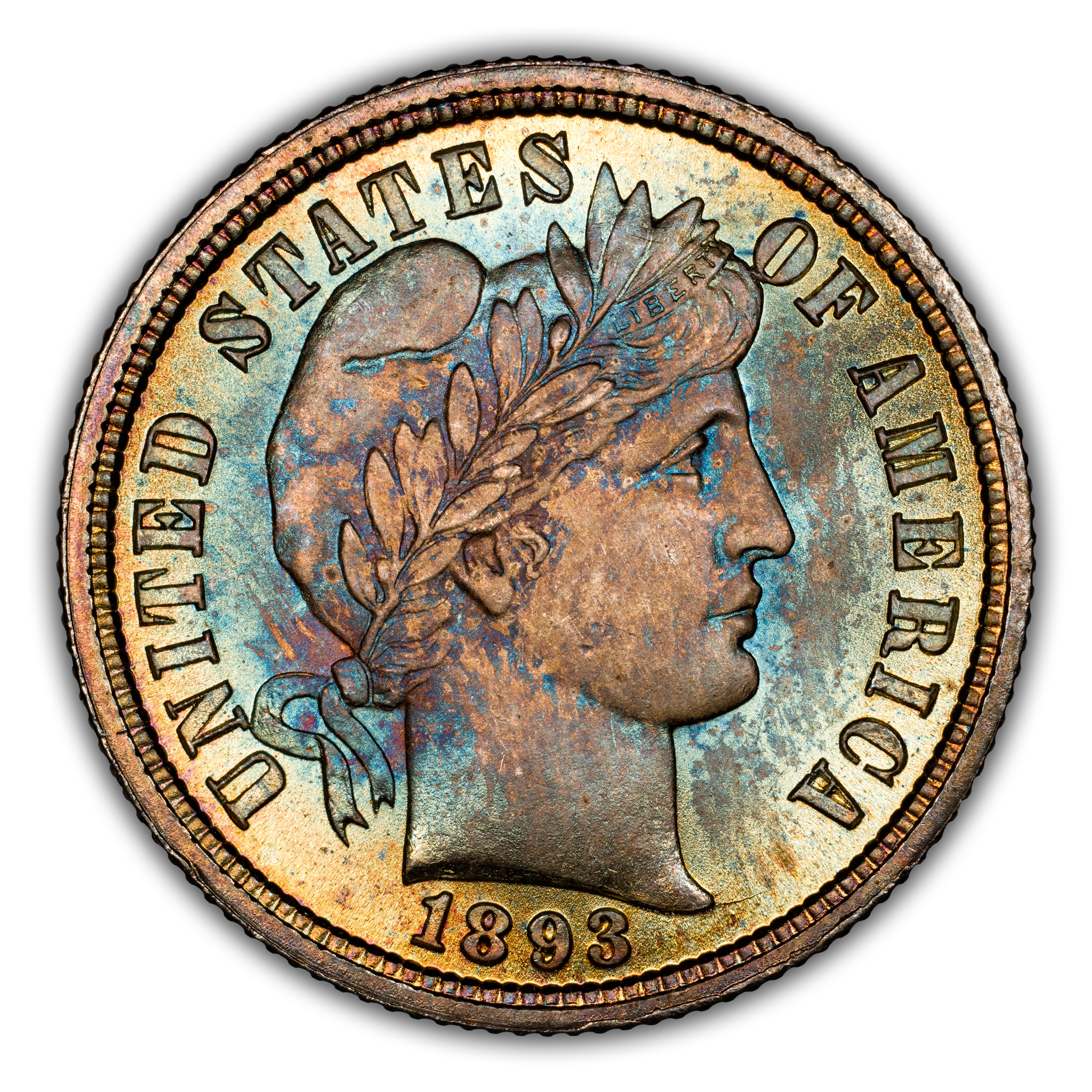 1893 10c MS
