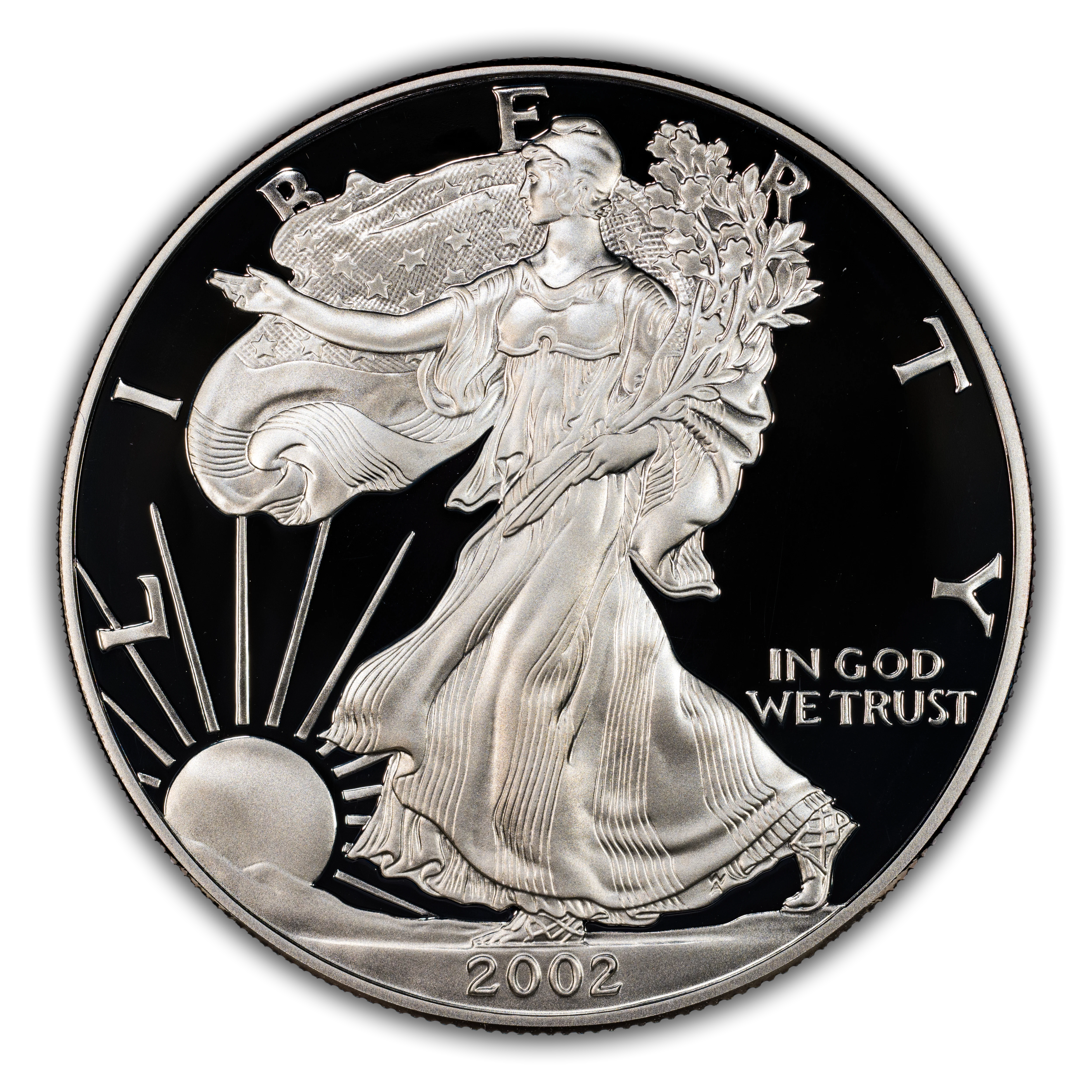 2002 $1 Silver Eagles, Proof Values & Prices | Greysheet
