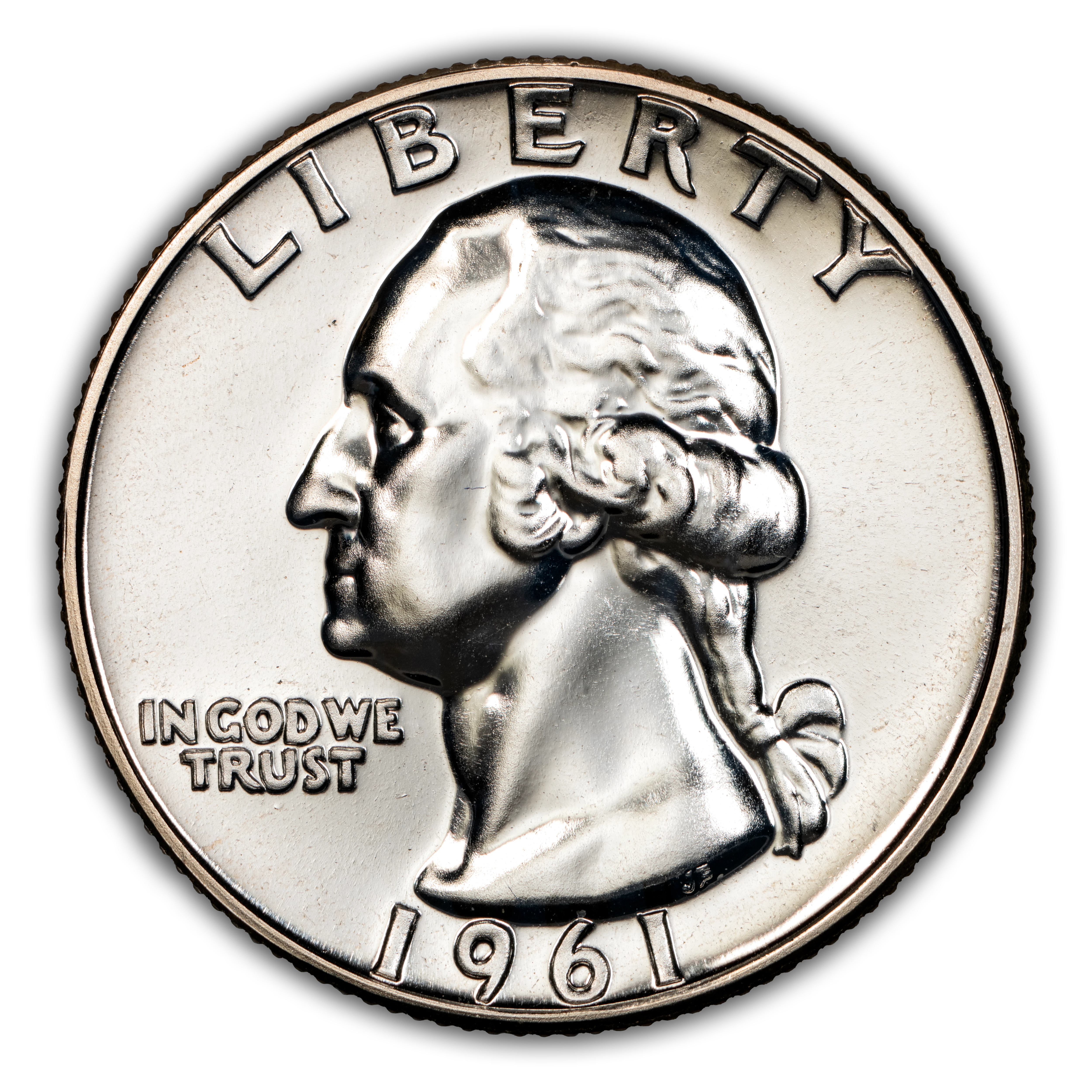 1961 25c Doubled Die Obverse, FS-101 PR