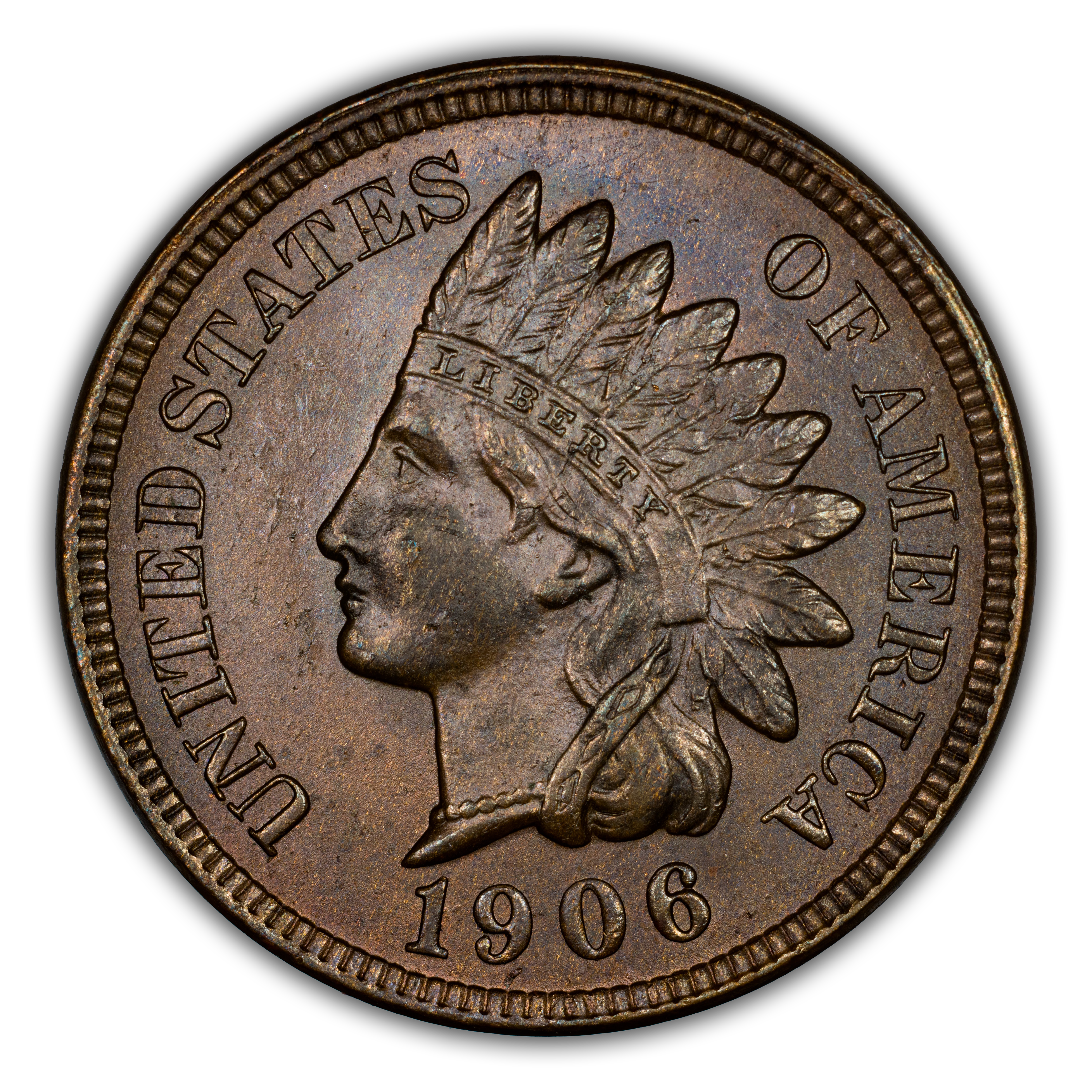 1906 1c Misplaced Date, Repunched Date, FS-302, S-14 MS BN