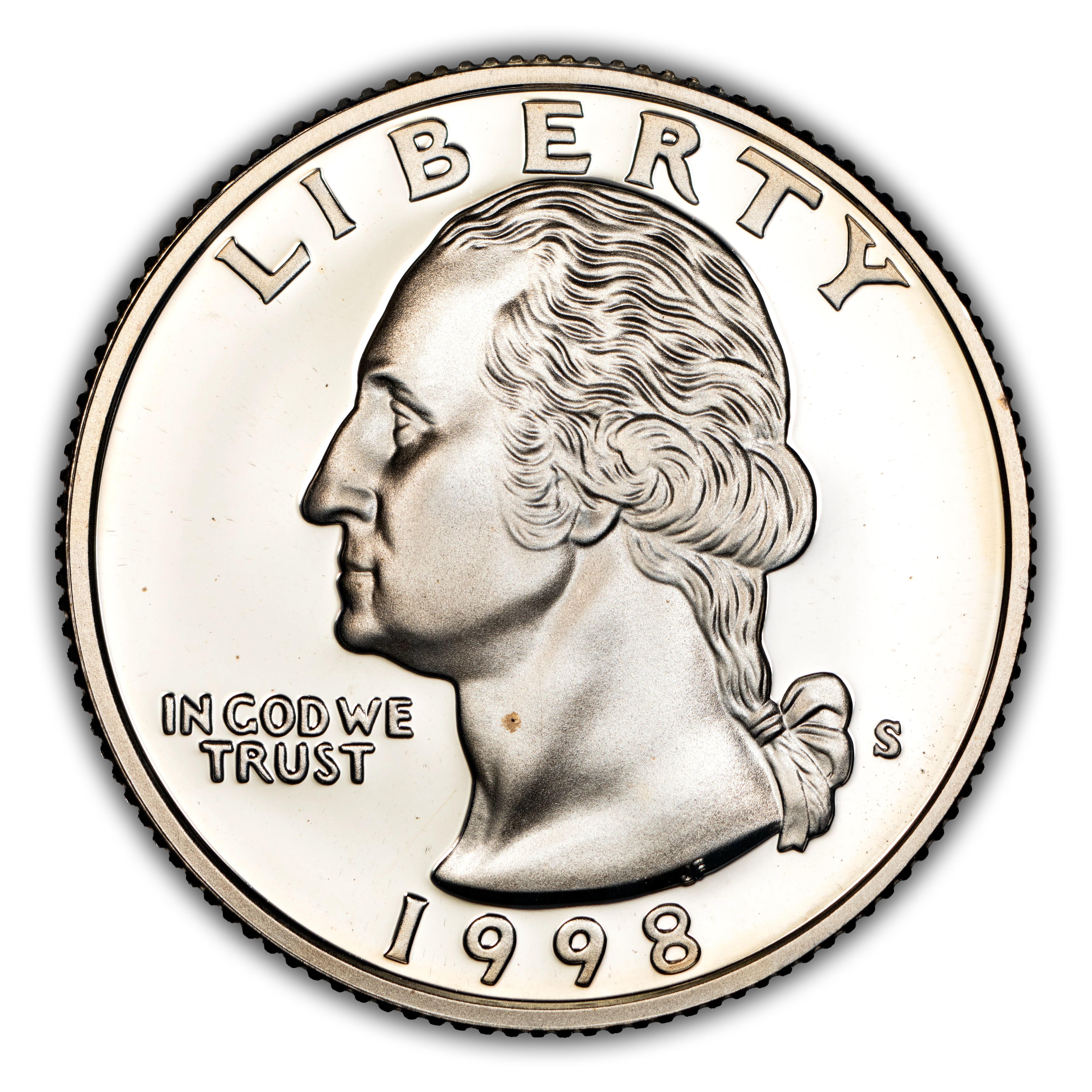 1998-S 25c Silver PR DCAM